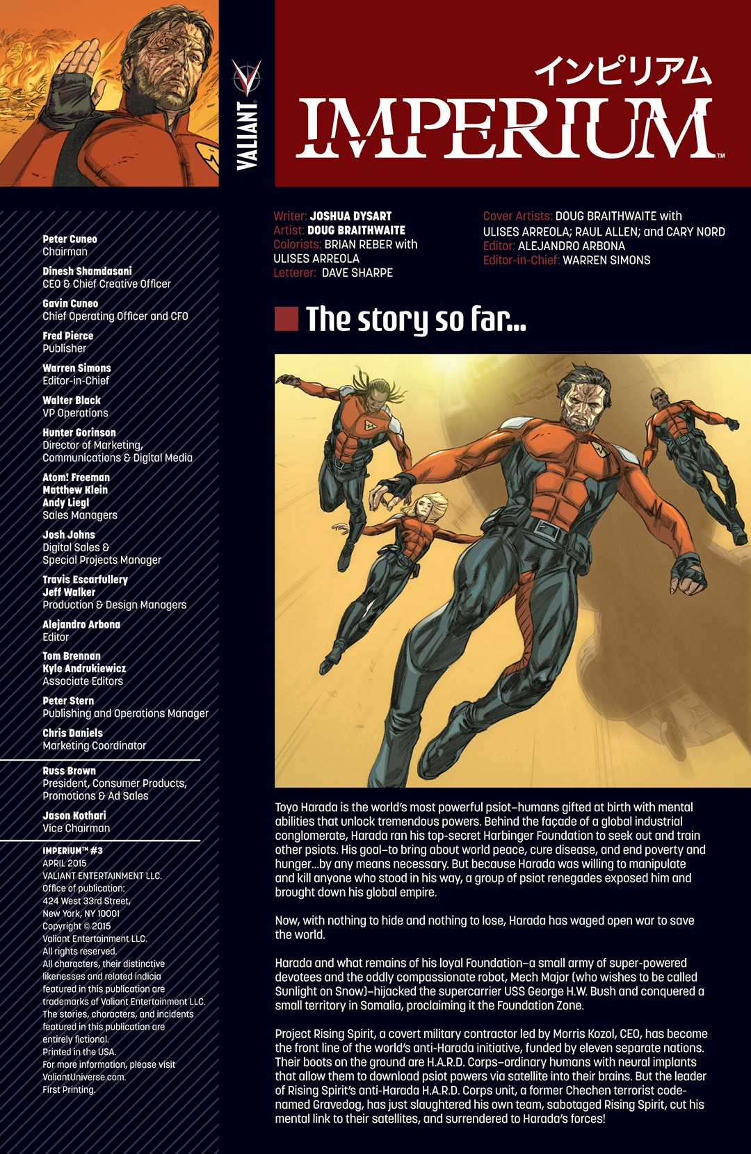 Imperium (2015): Chapter 3 - Page 2