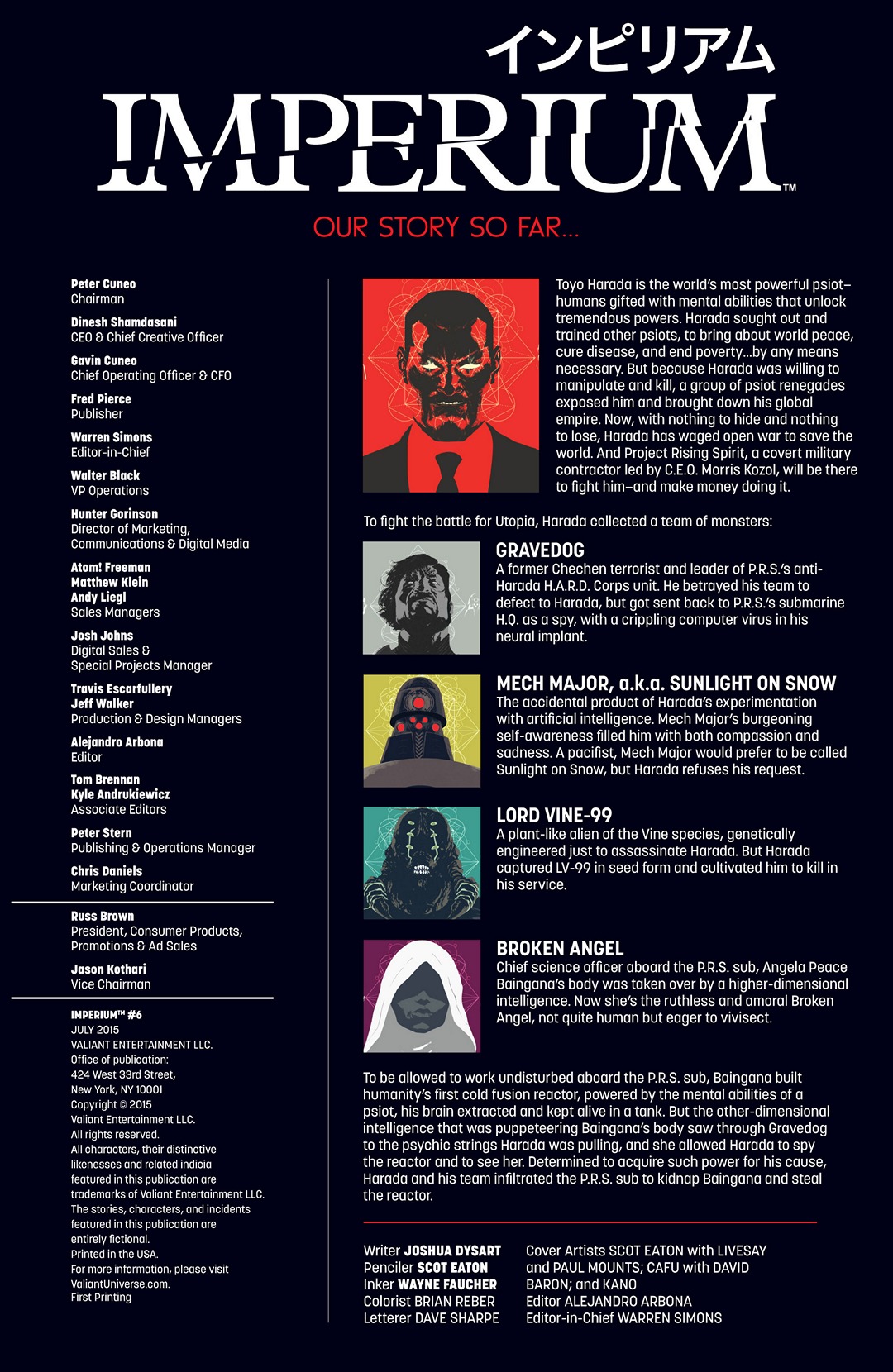Imperium (2015): Chapter 6 - Page 2