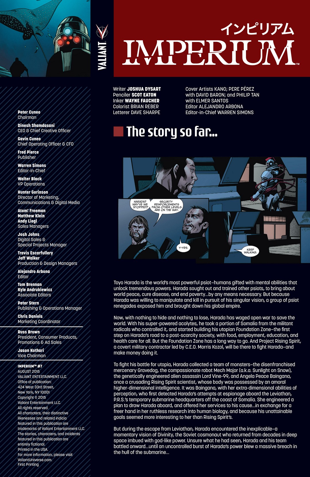 Imperium (2015): Chapter 7 - Page 2