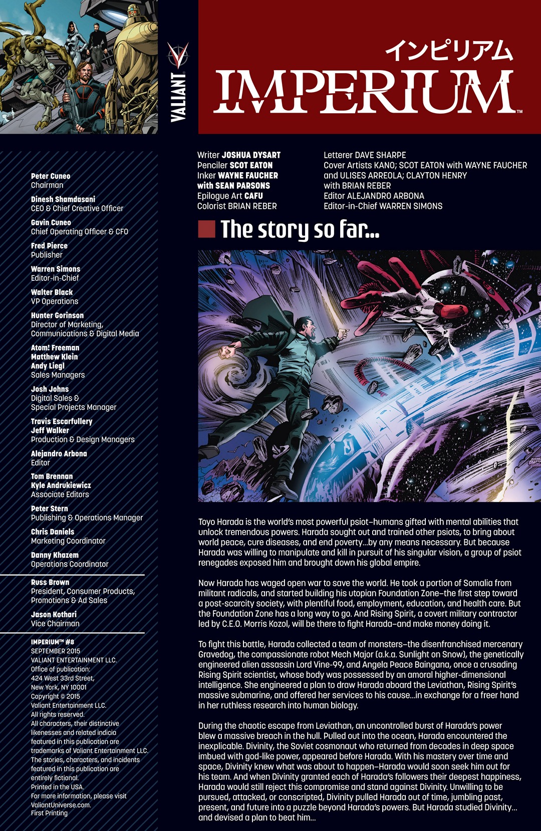 Imperium (2015): Chapter 8 - Page 2