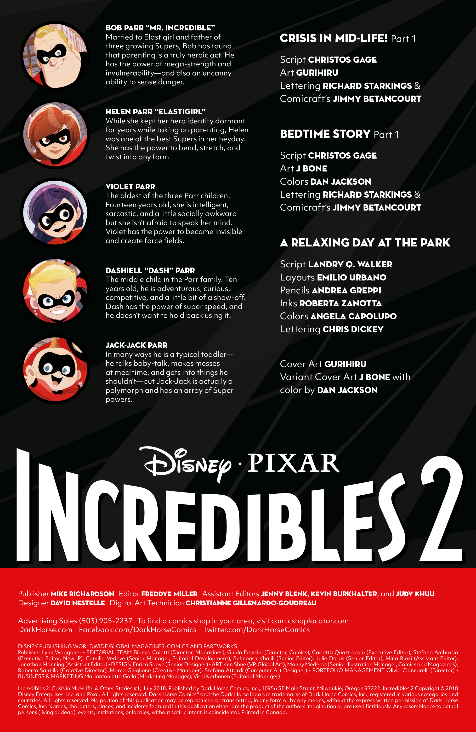 Incredibles 2: Crisis in Mid-Life! & Other Stories (2018-): Chapter 1 - Page 2
