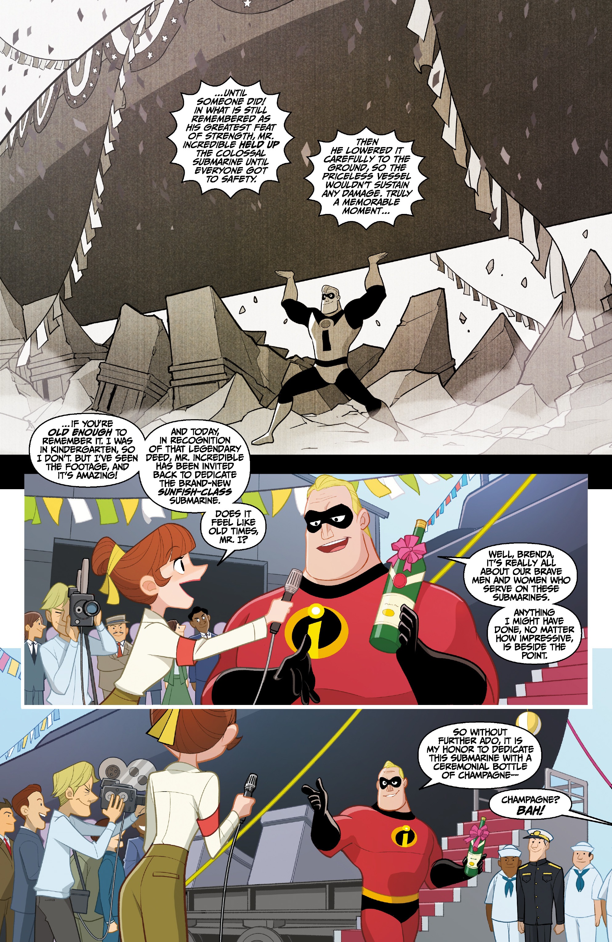 Incredibles 2: Crisis in Mid-Life! & Other Stories (2018-): Chapter 1 - Page 4