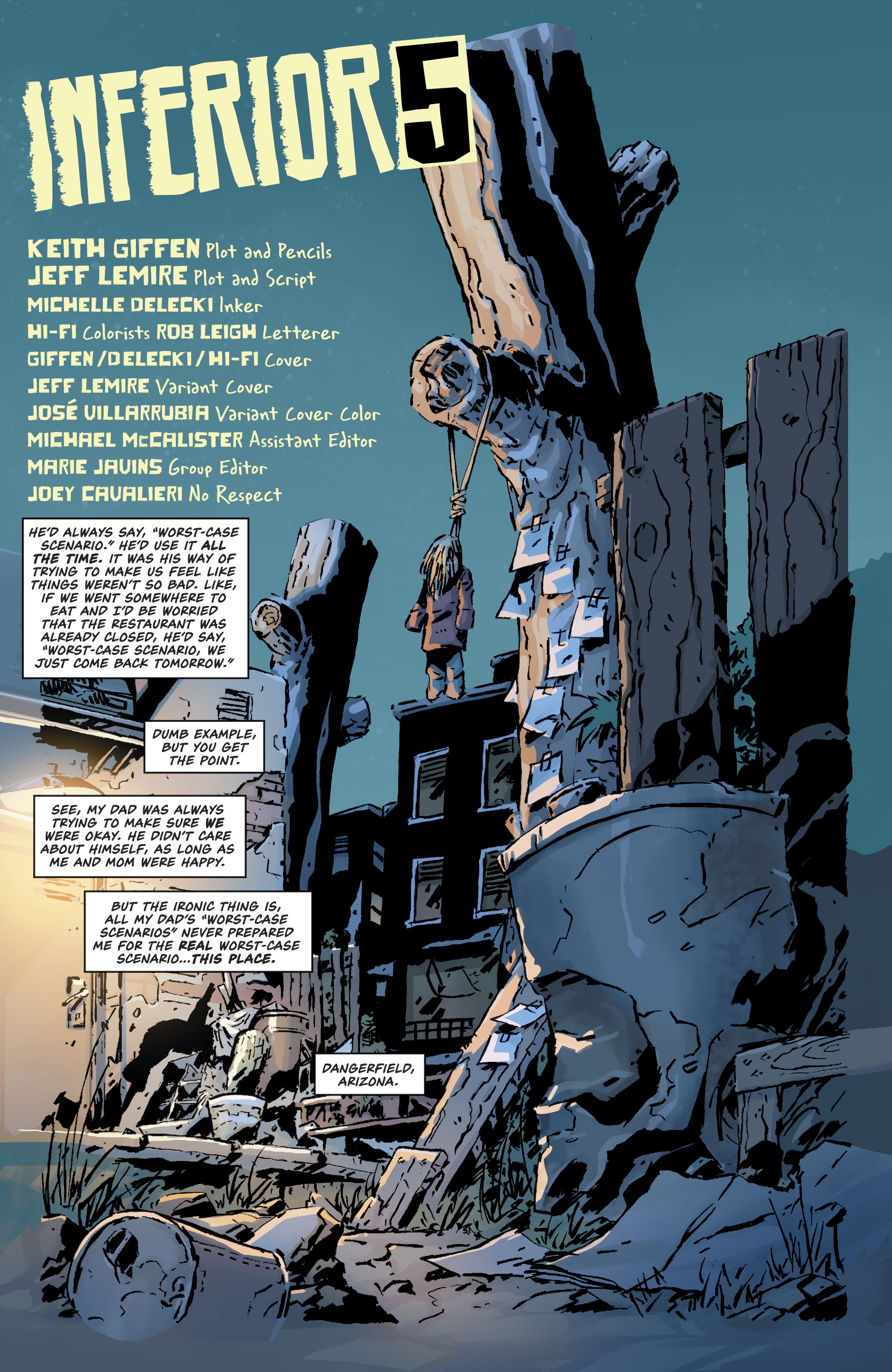 Inferior Five (2019-): Chapter 1 - Page 5