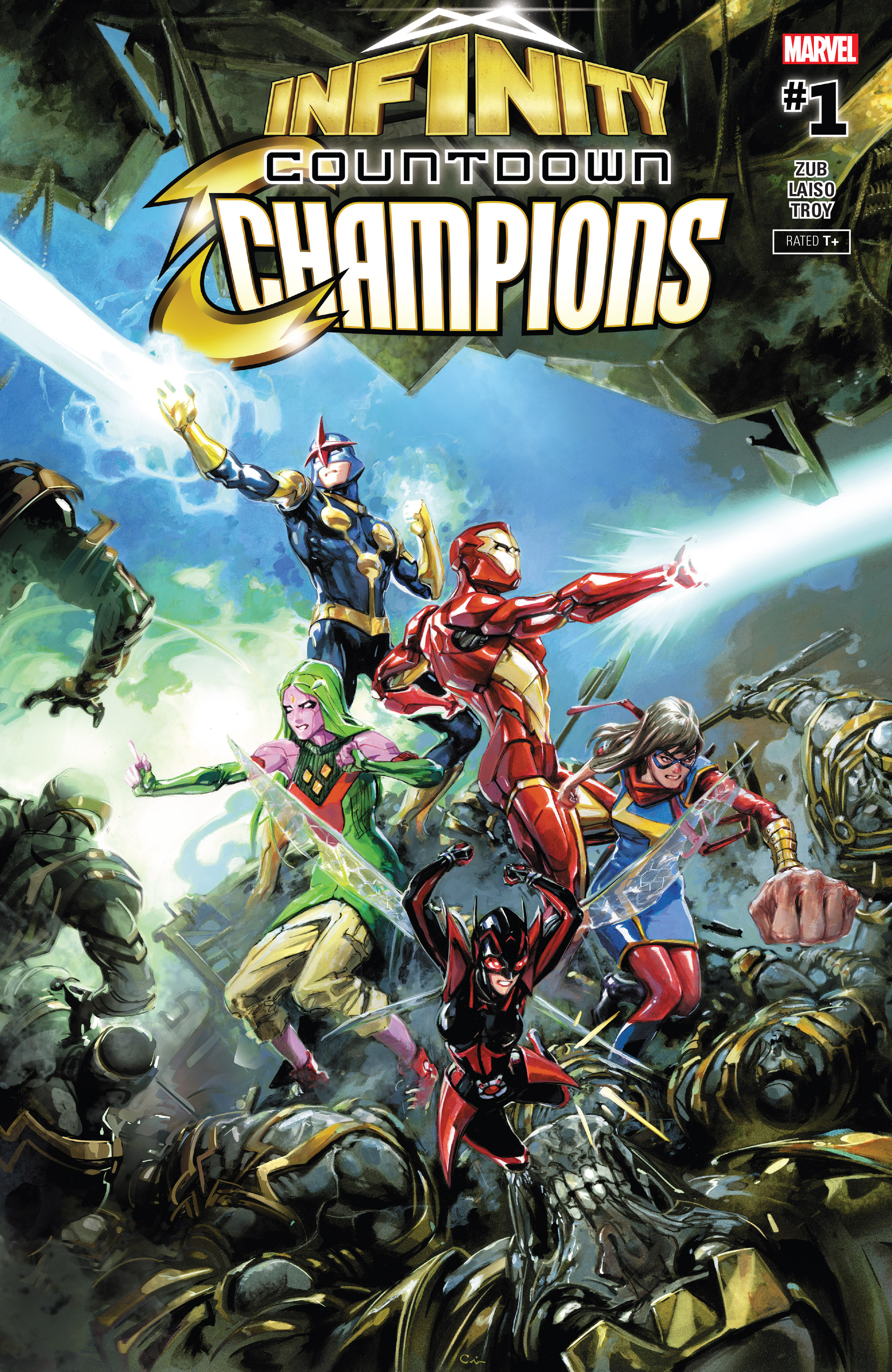 Infinity Countdown: Champions (2018): Chapter 1 - Page 1