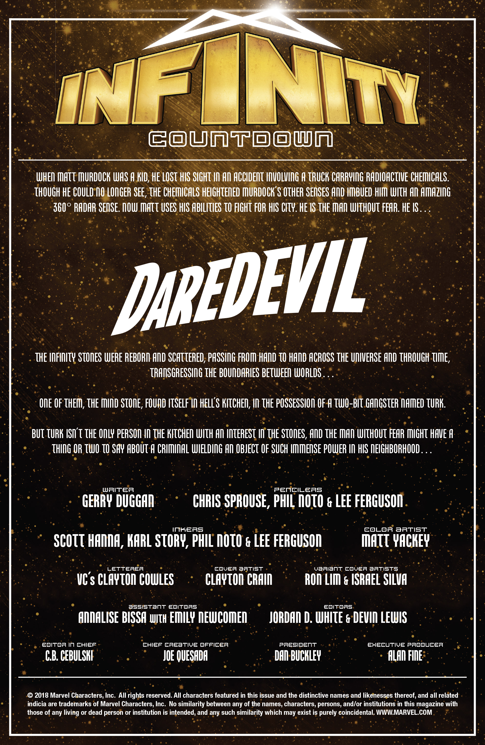 Infinity Countdown: Daredevil (2018): Chapter 1 - Page 2