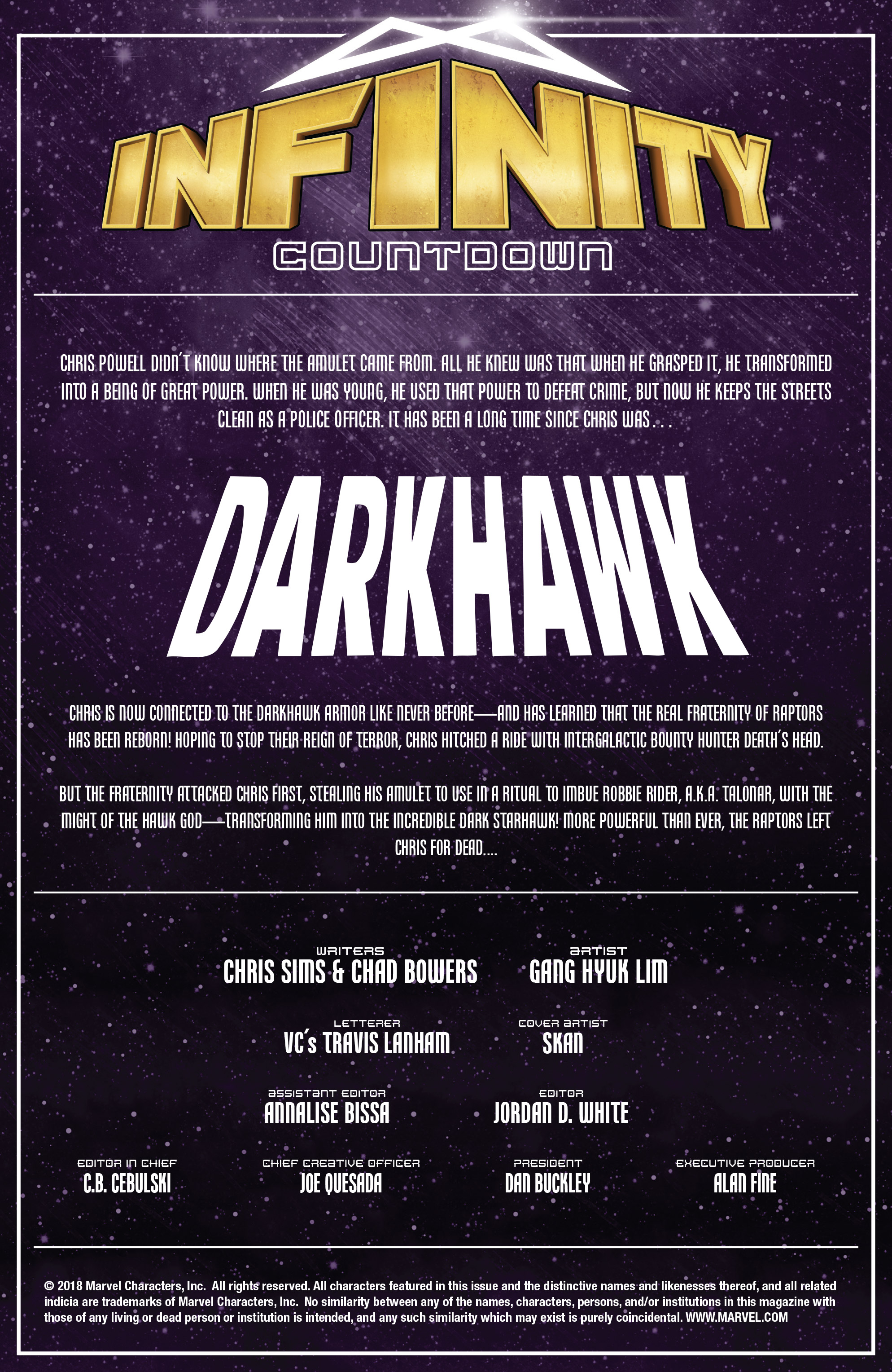 Infinity Countdown: Darkhawk (2018): Chapter 3 - Page 2
