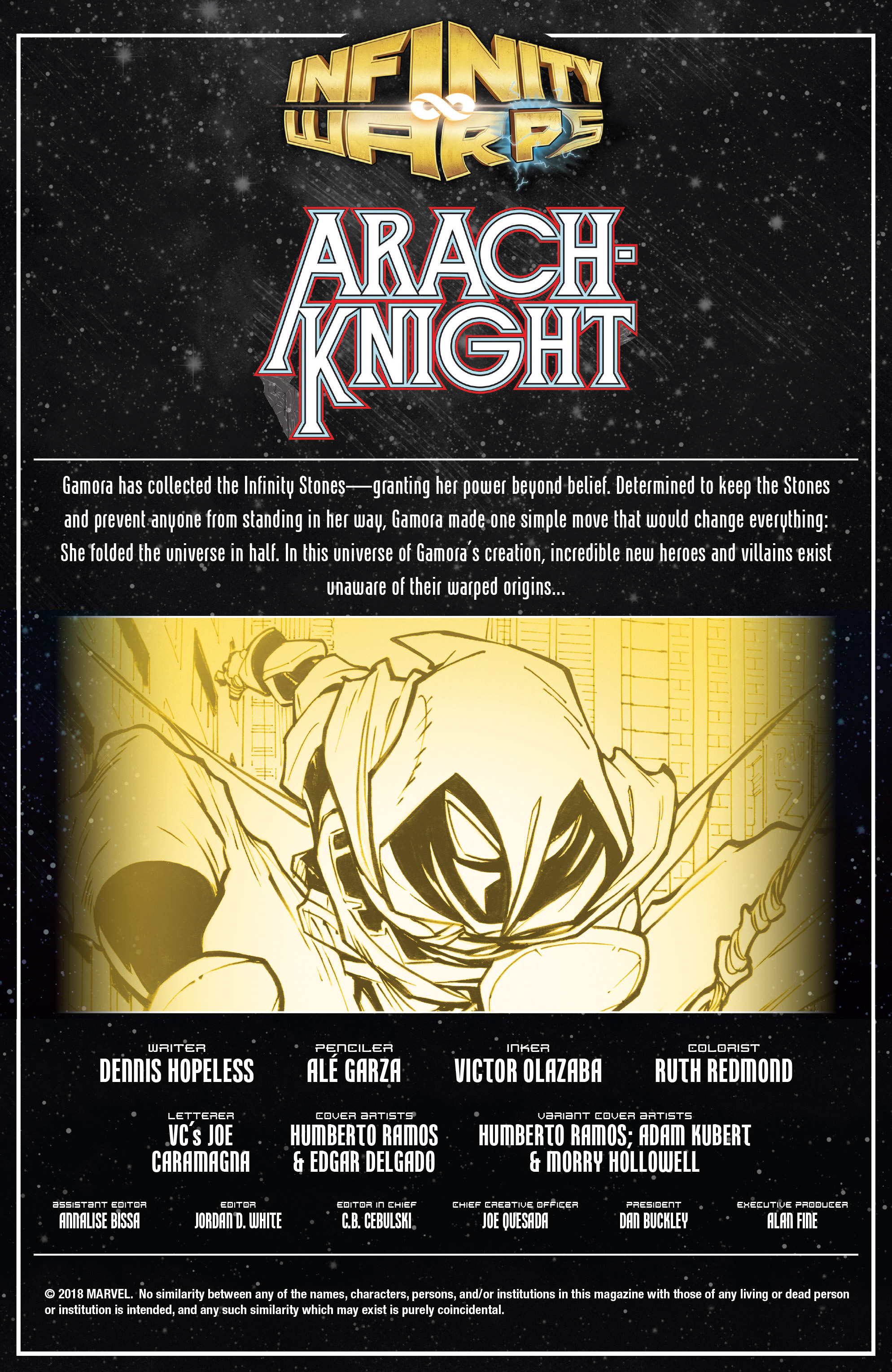 Infinity Wars: Arachknight (2018): Chapter 1 - Page 2