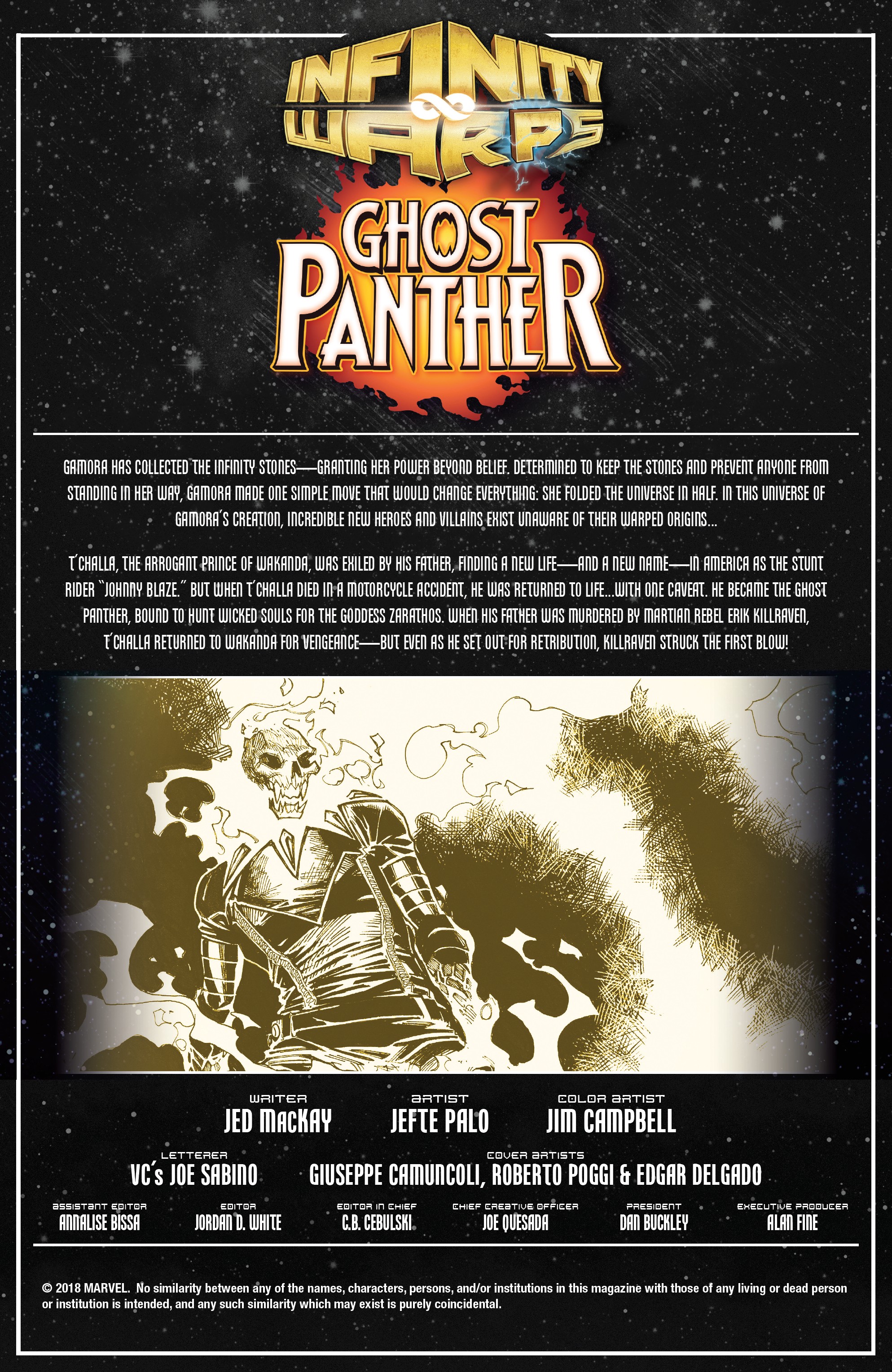 Infinity Wars: Ghost Panther (2018): Chapter 2 - Page 2