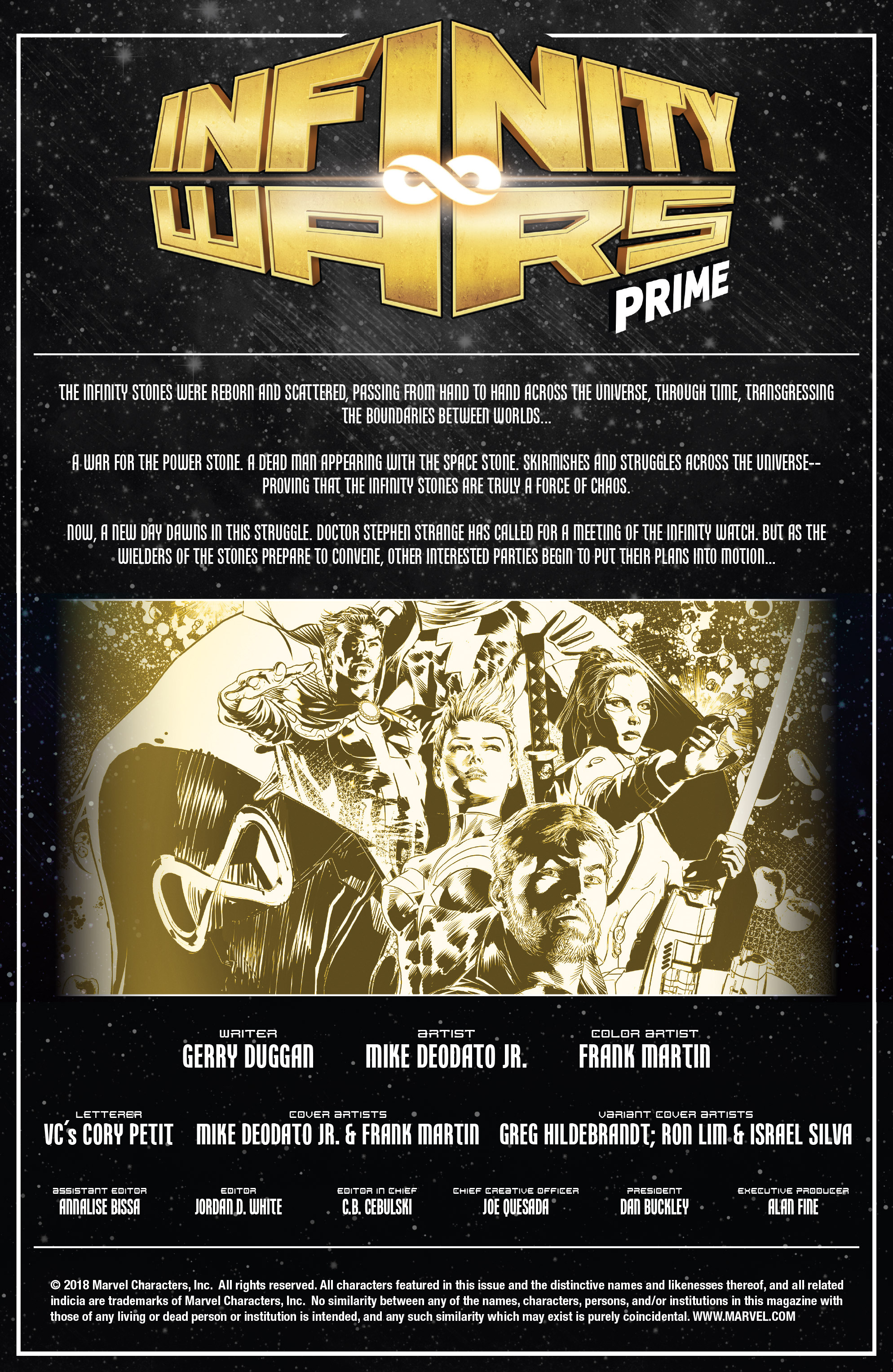 Infinity Wars Prime (2018): Chapter 1 - Page 2