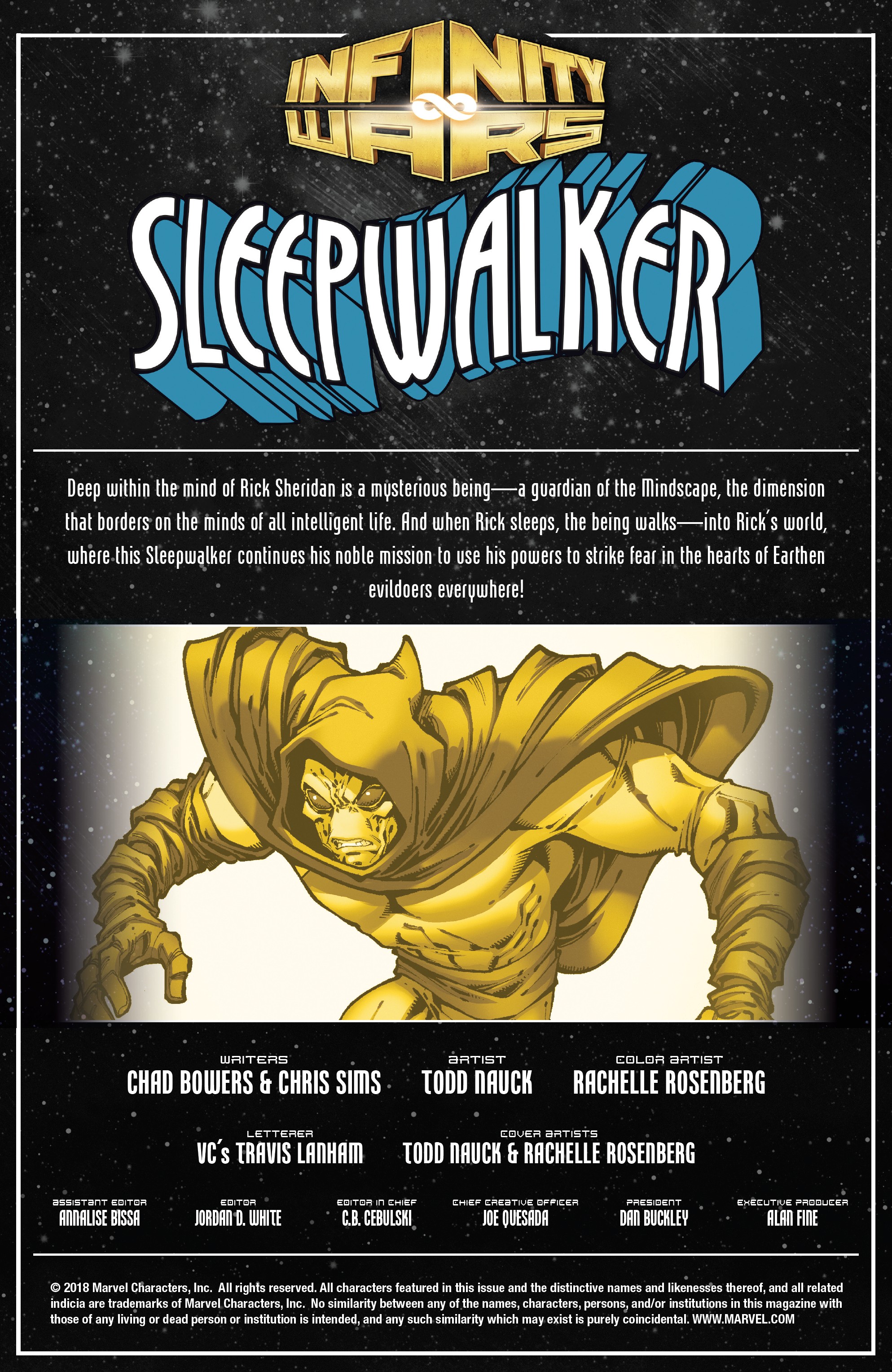 Infinity Wars: Sleepwalker (2018): Chapter 1 - Page 2