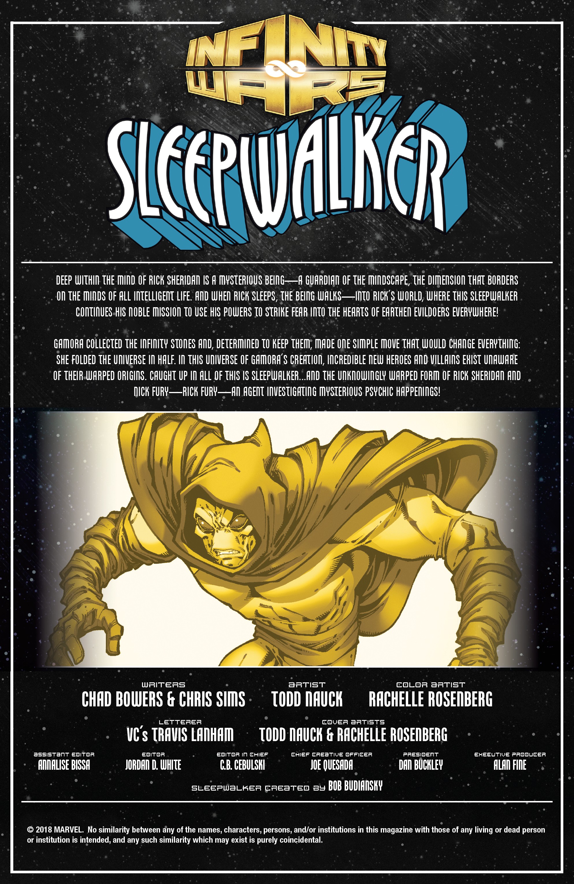 Infinity Wars: Sleepwalker (2018): Chapter 3 - Page 2