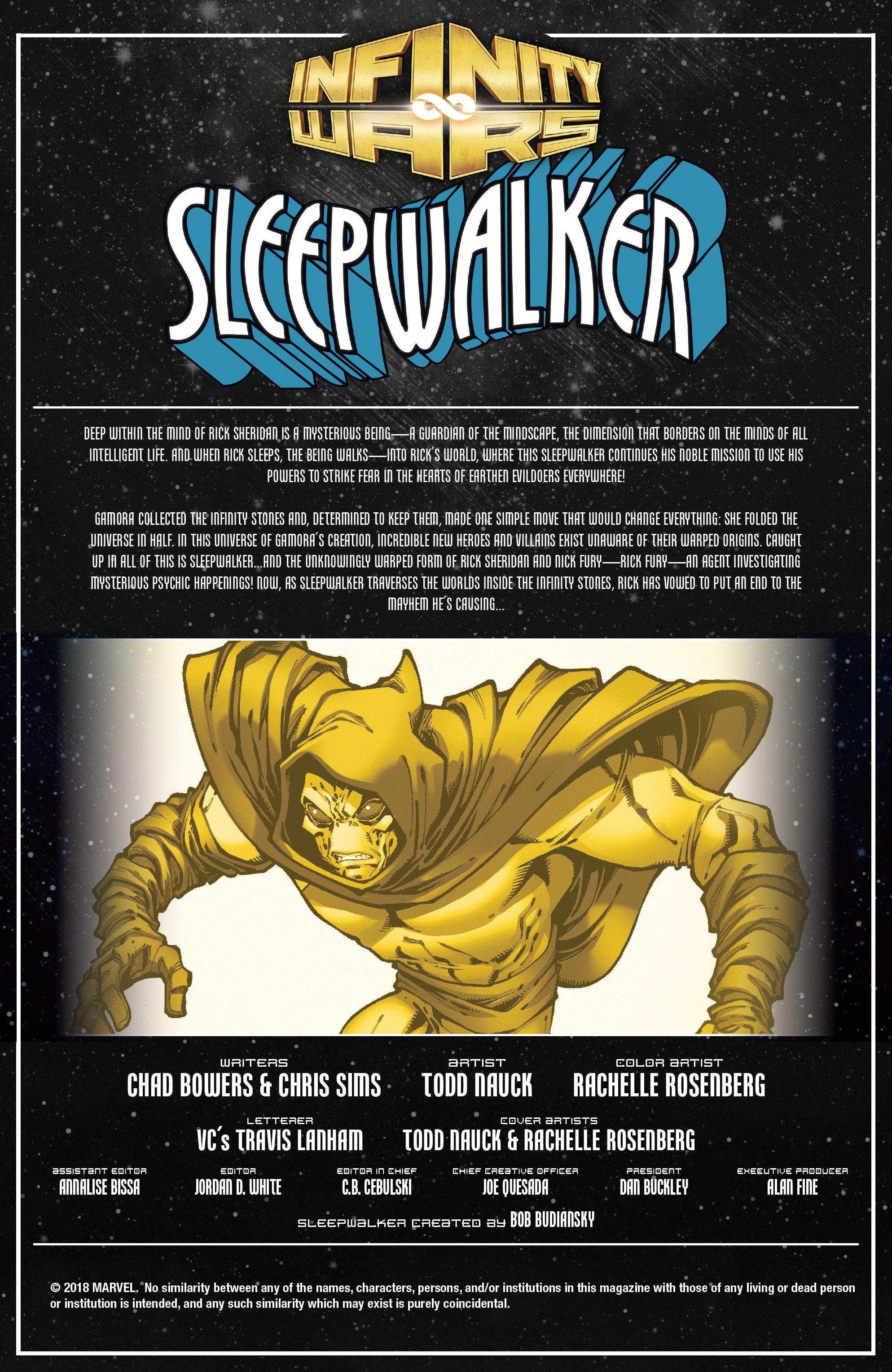 Infinity Wars: Sleepwalker (2018): Chapter 4 - Page 2