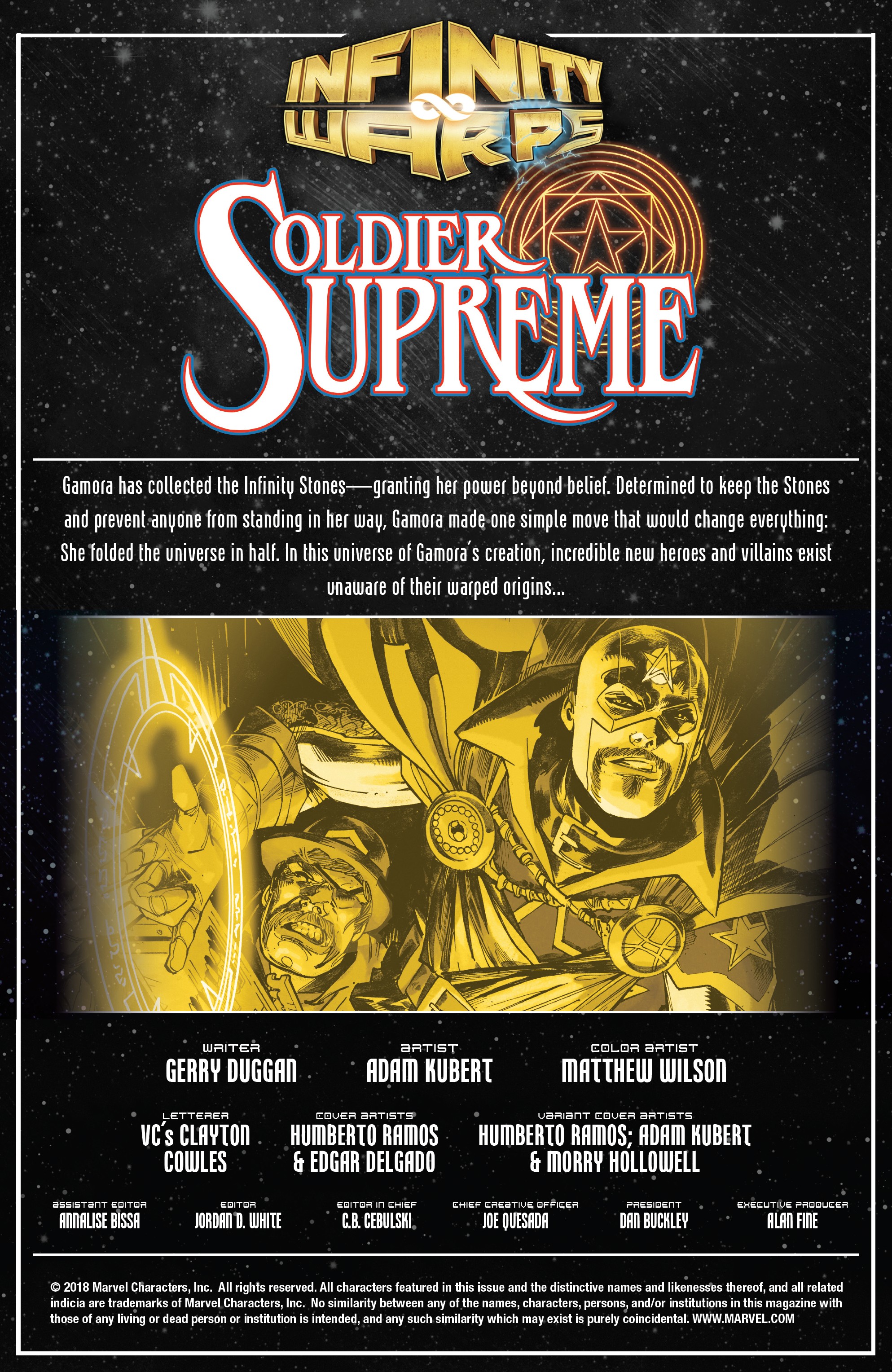 Infinity Wars: Soldier Supreme (2018): Chapter 1 - Page 2