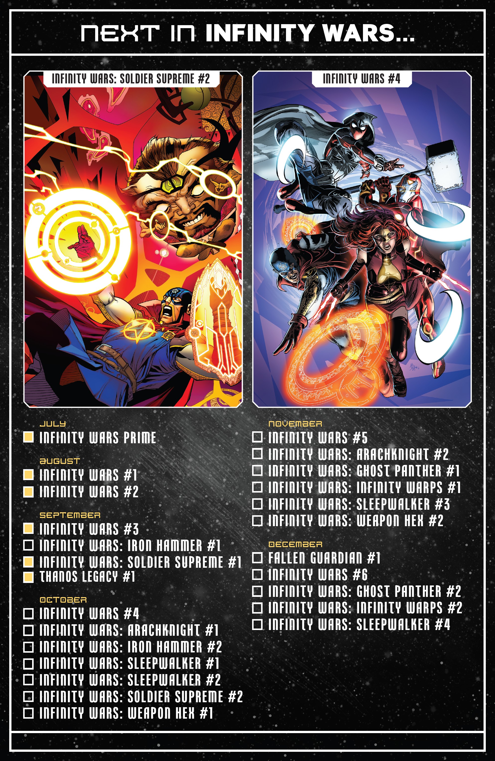 Infinity Wars: Soldier Supreme (2018): Chapter 1 - Page 24