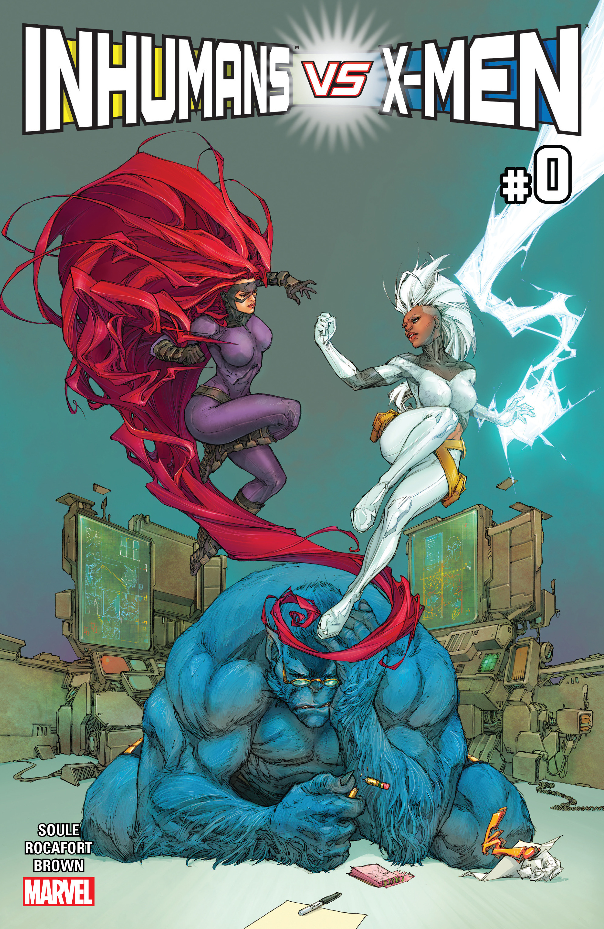 Inhumans vs X-Men (2016-): Chapter 0 - Page 1