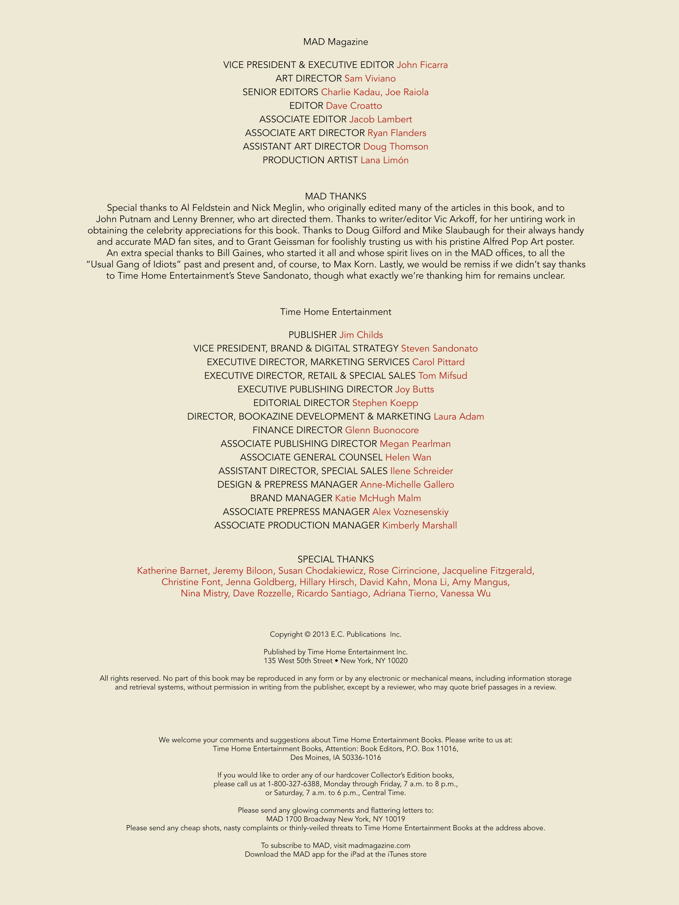 Inside MAD (2013): Chapter 1 - Page 3