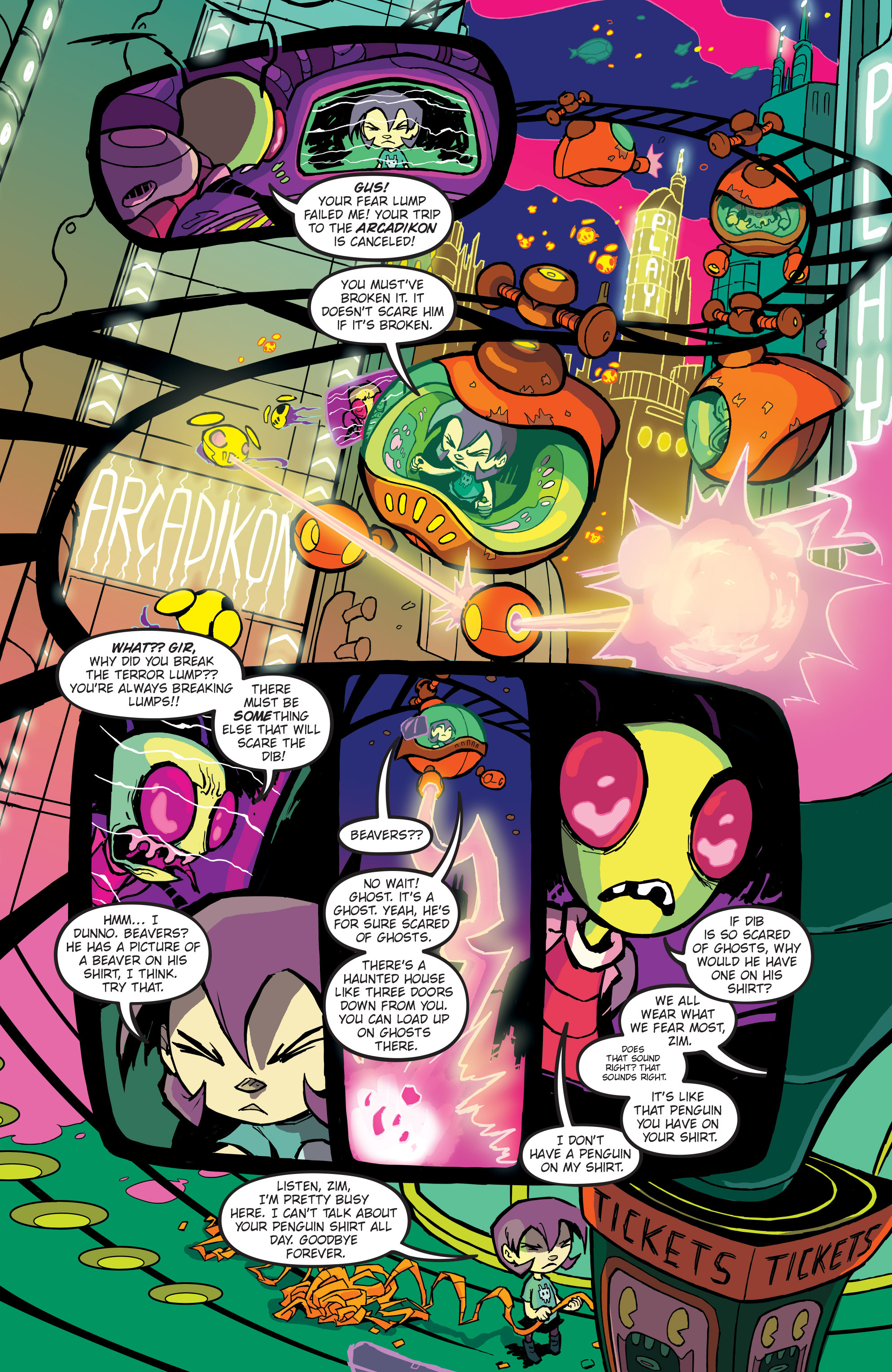 Invader Zim (2015-): Chapter 16 - Page 9