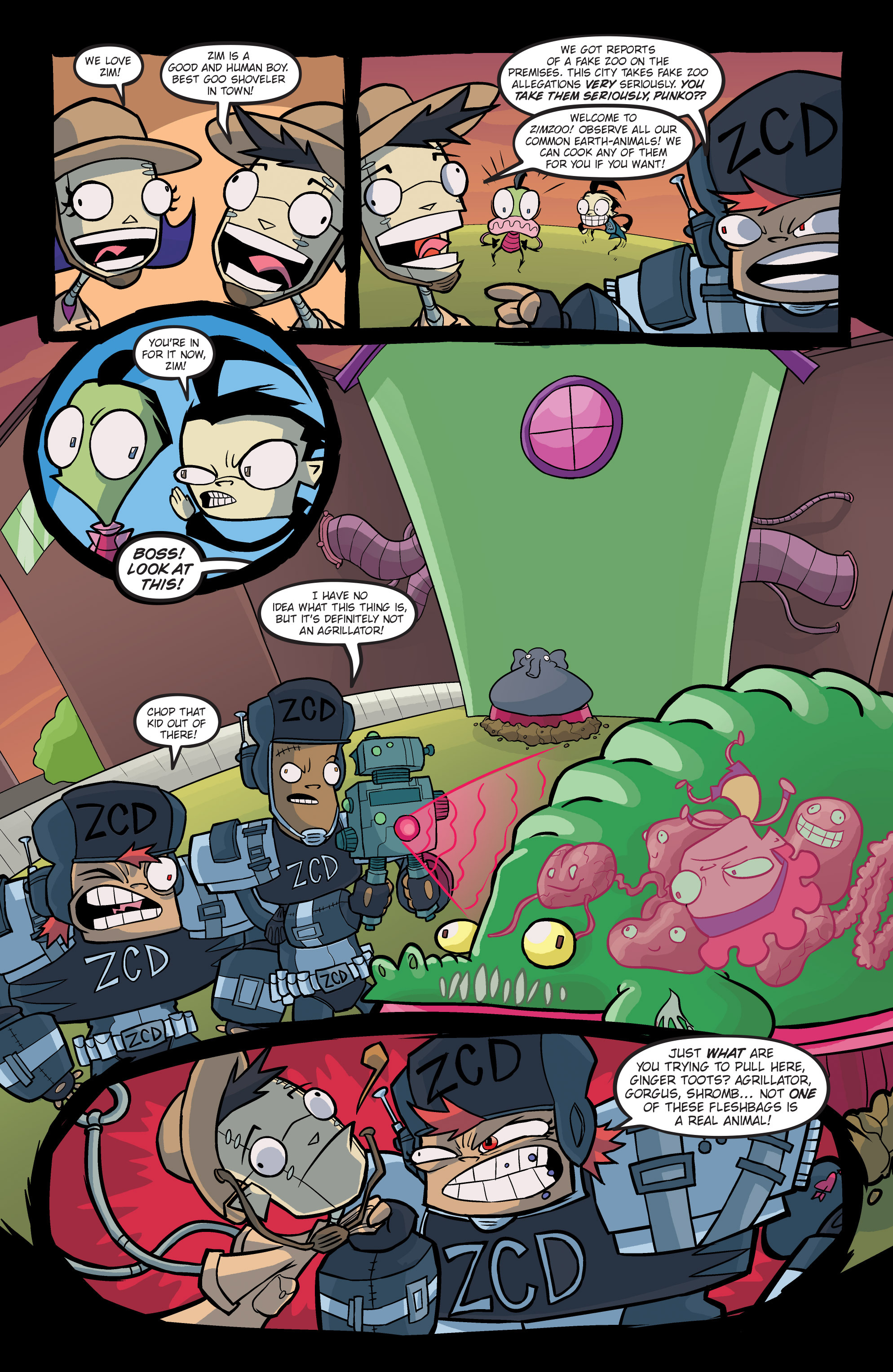 Invader Zim (2015-): Chapter 19 - Page 14