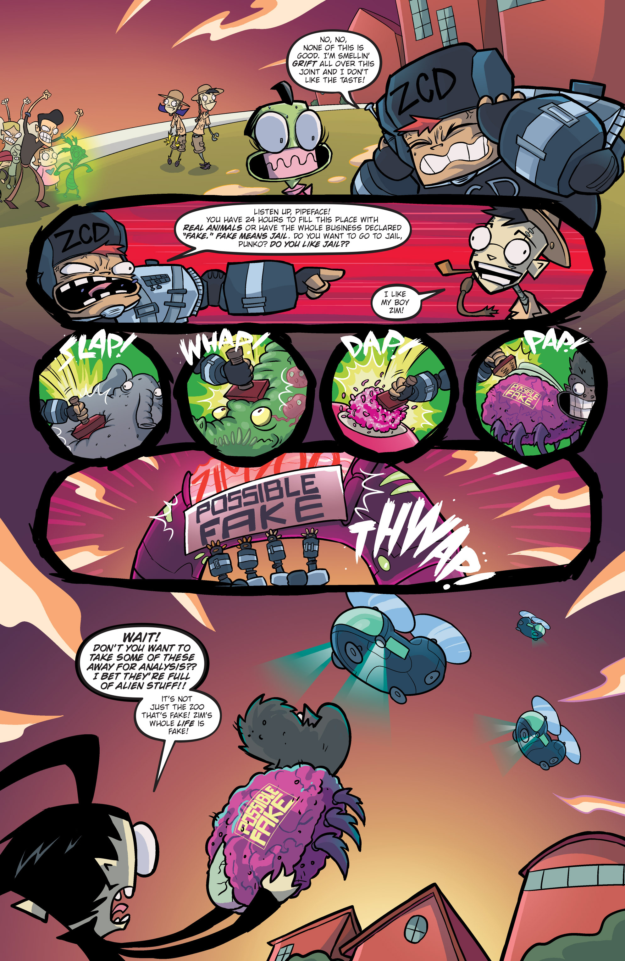 Invader Zim (2015-): Chapter 19 - Page 16