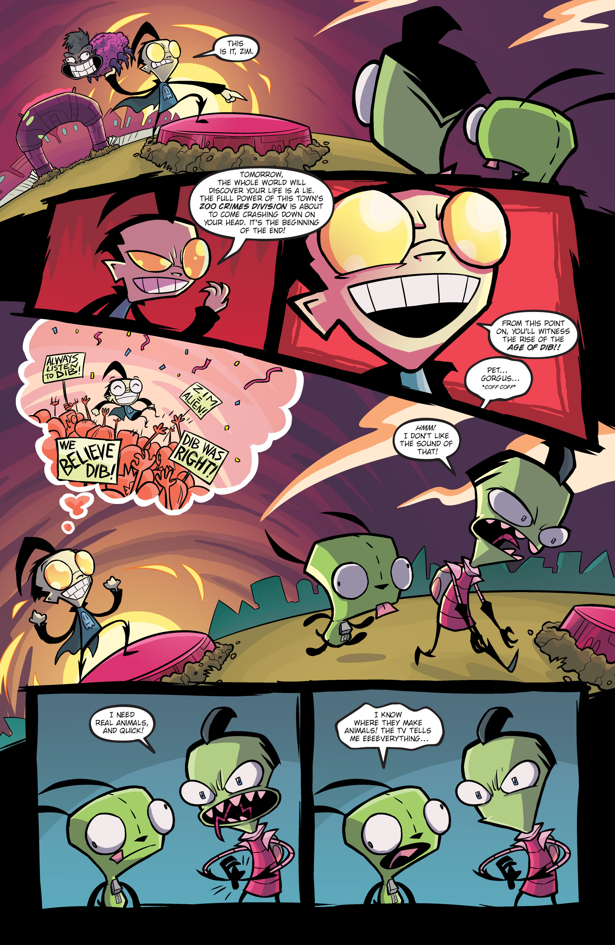Invader Zim (2015-): Chapter 19 - Page 17