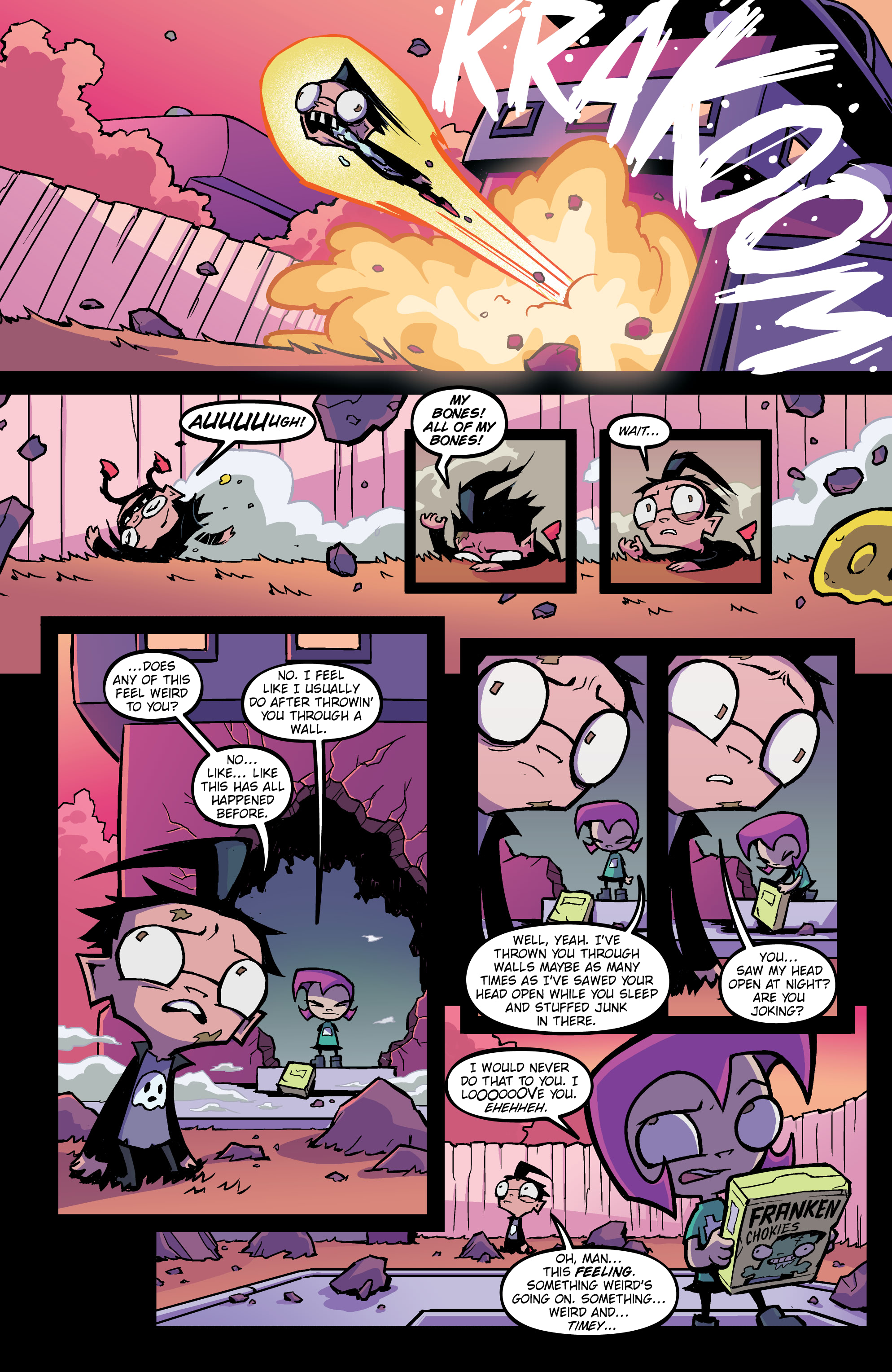 Invader Zim: The Dookie Loop Horror (2021): Chapter 1 - Page 5