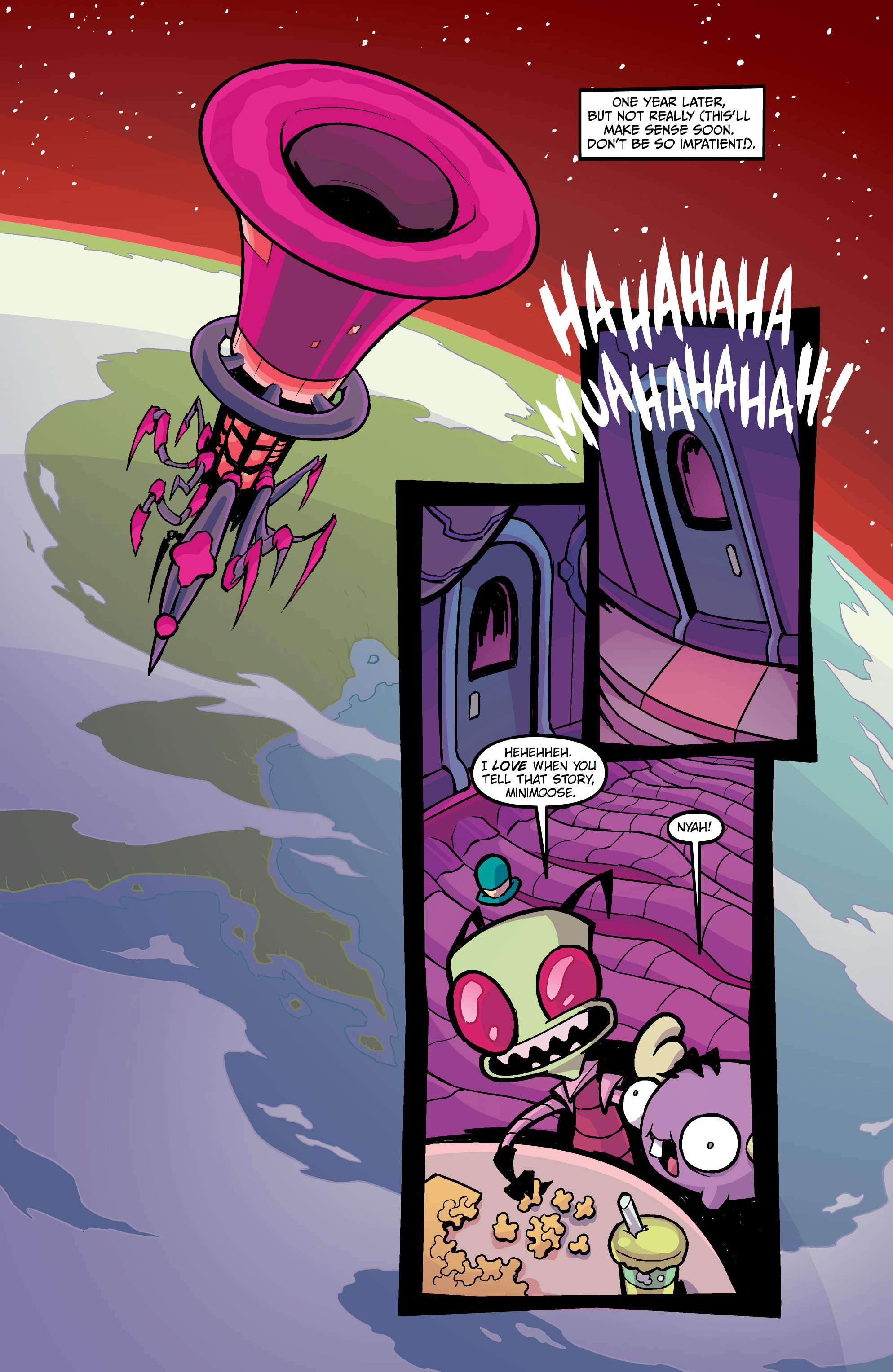 Invader Zim: The Dookie Loop Horror (2021): Chapter 1 - Page 8