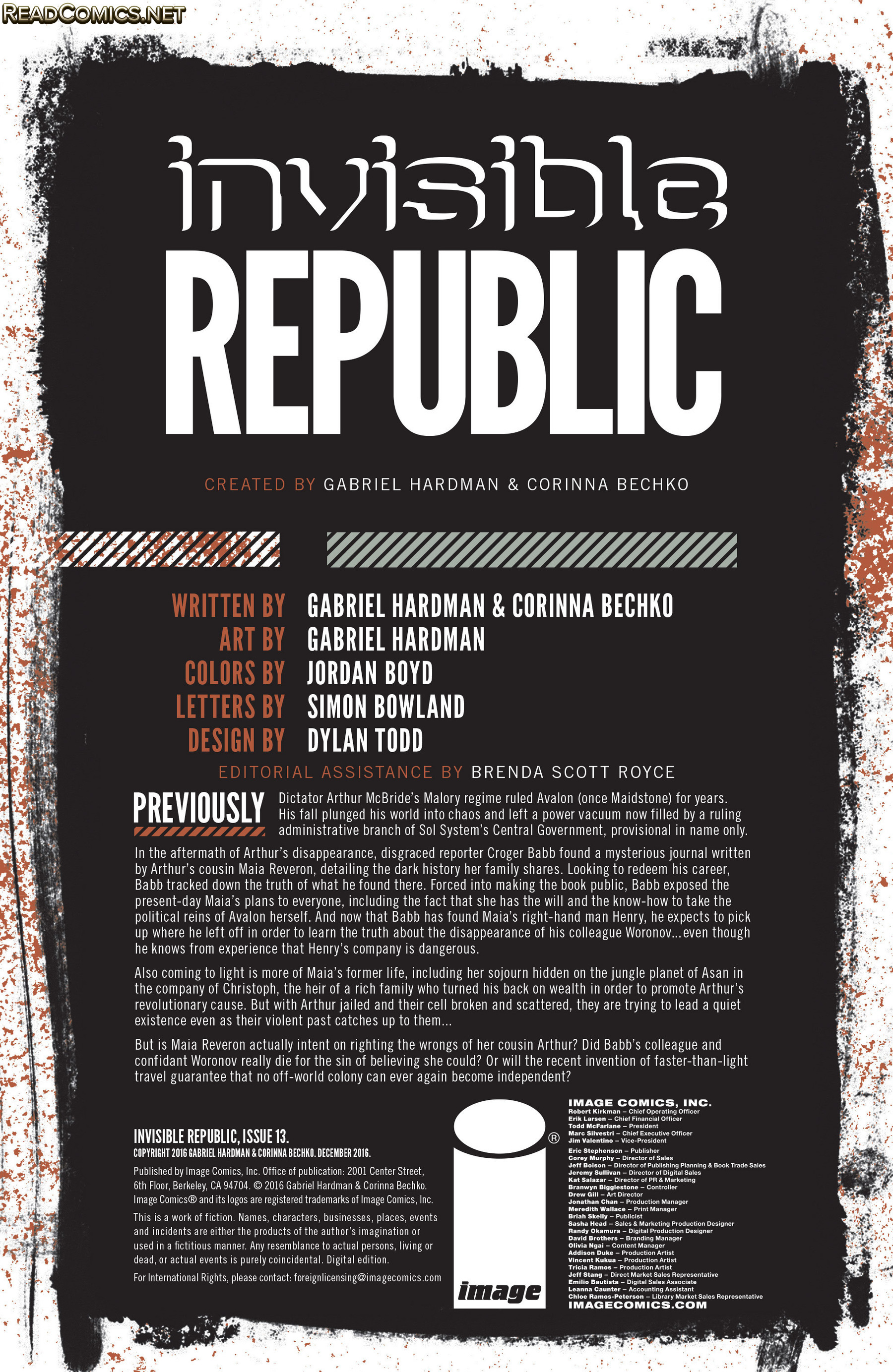 Invisible Republic (2015-): Chapter 13 - Page 2
