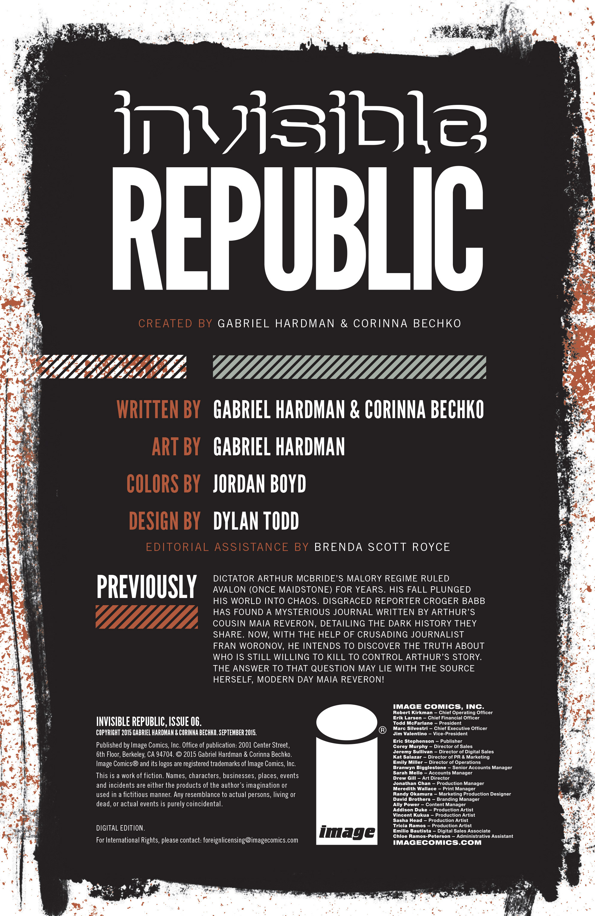 Invisible Republic (2015-): Chapter 6 - Page 2