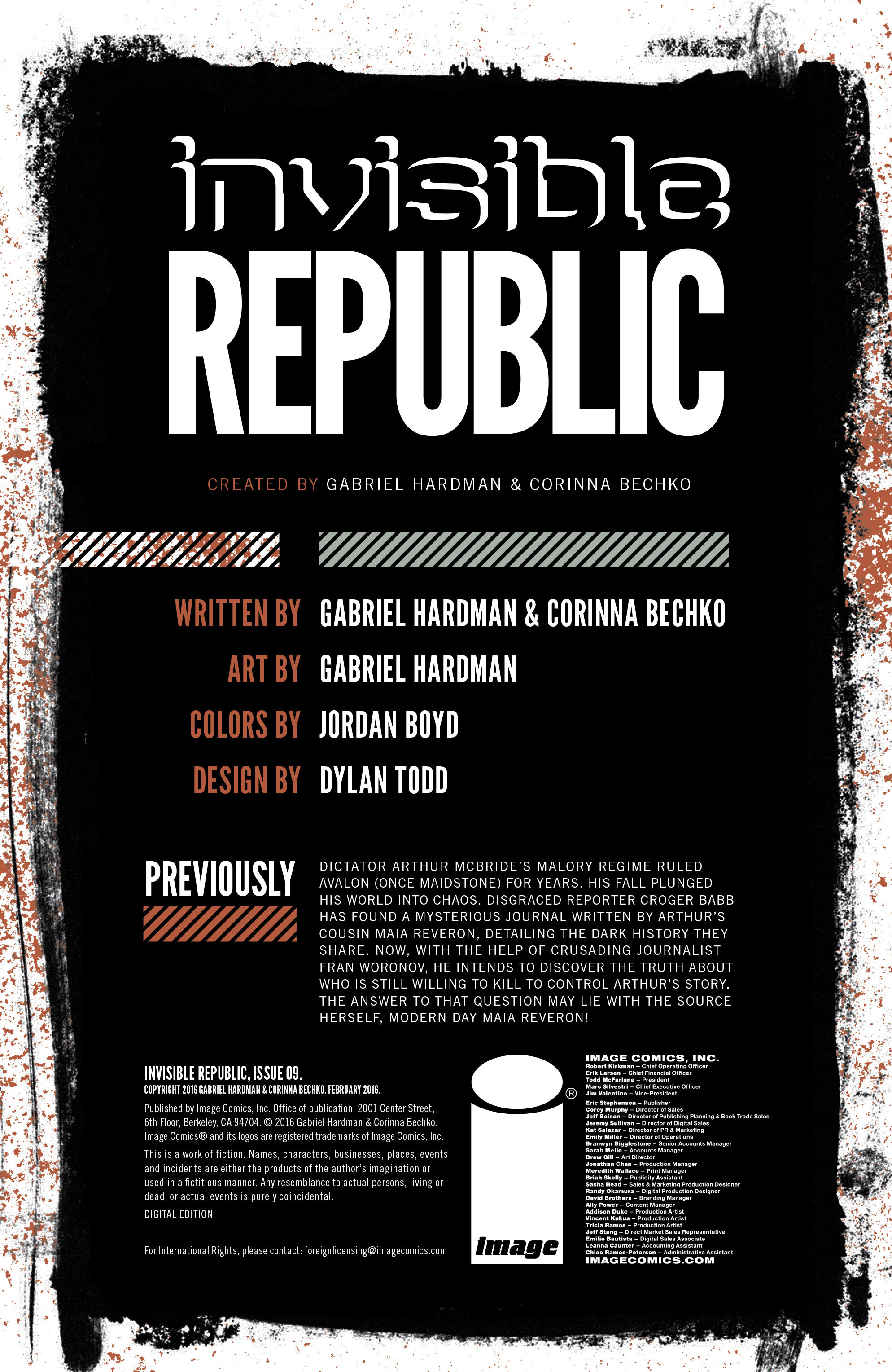 Invisible Republic (2015-): Chapter 9 - Page 2