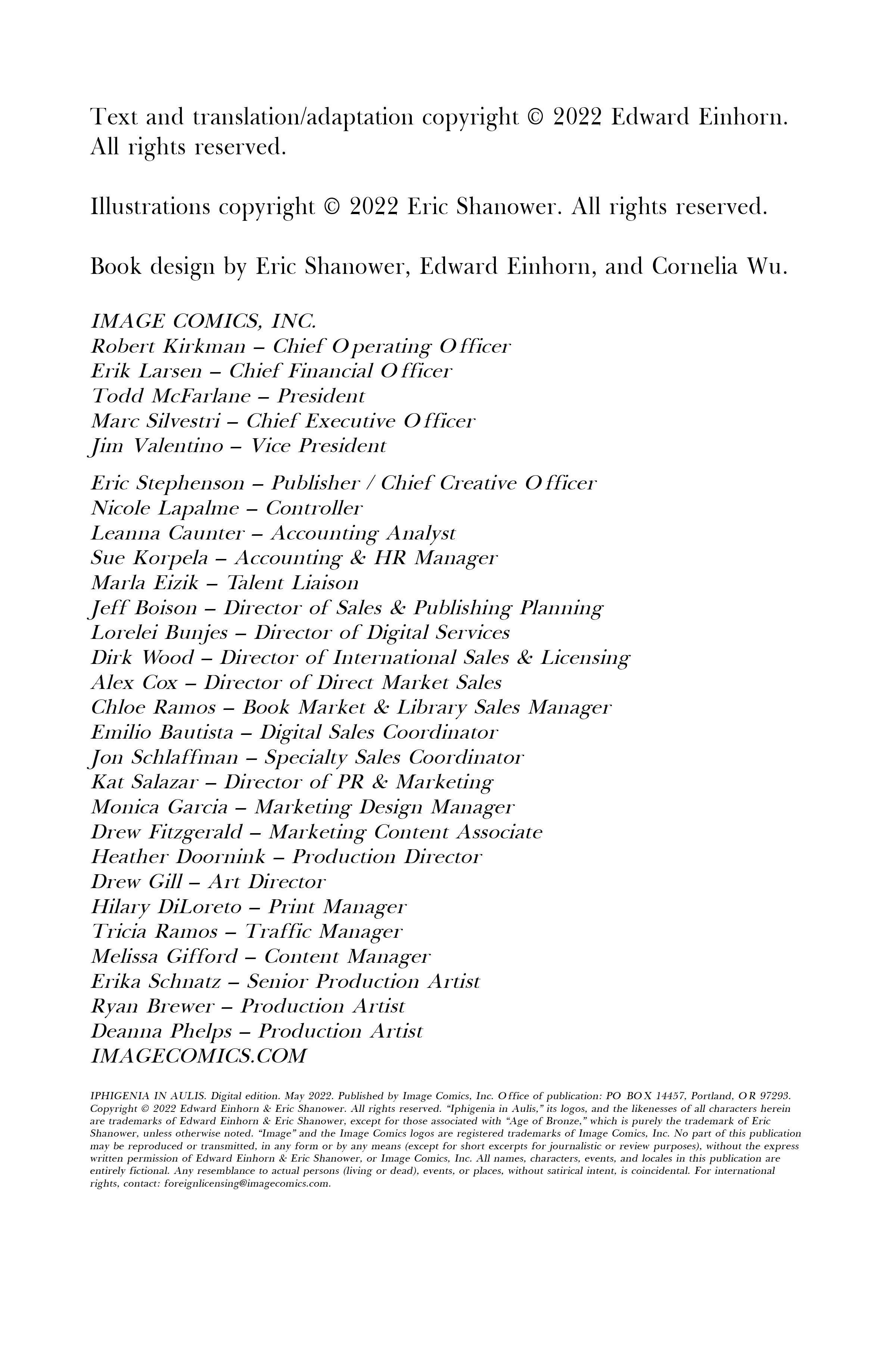 Iphigenia in Aulis (2022-): Chapter TP - Page 4