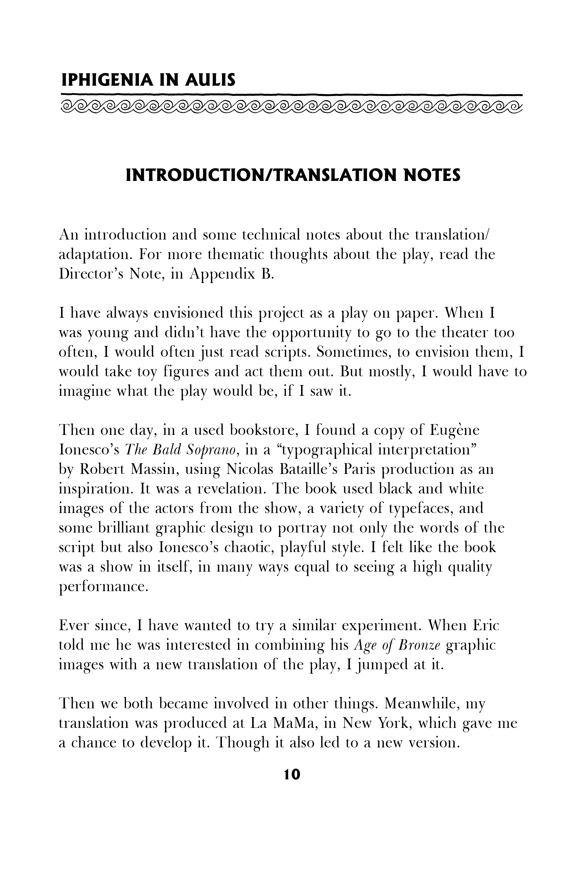 Iphigenia in Aulis (2022-): Chapter TP - Page 11