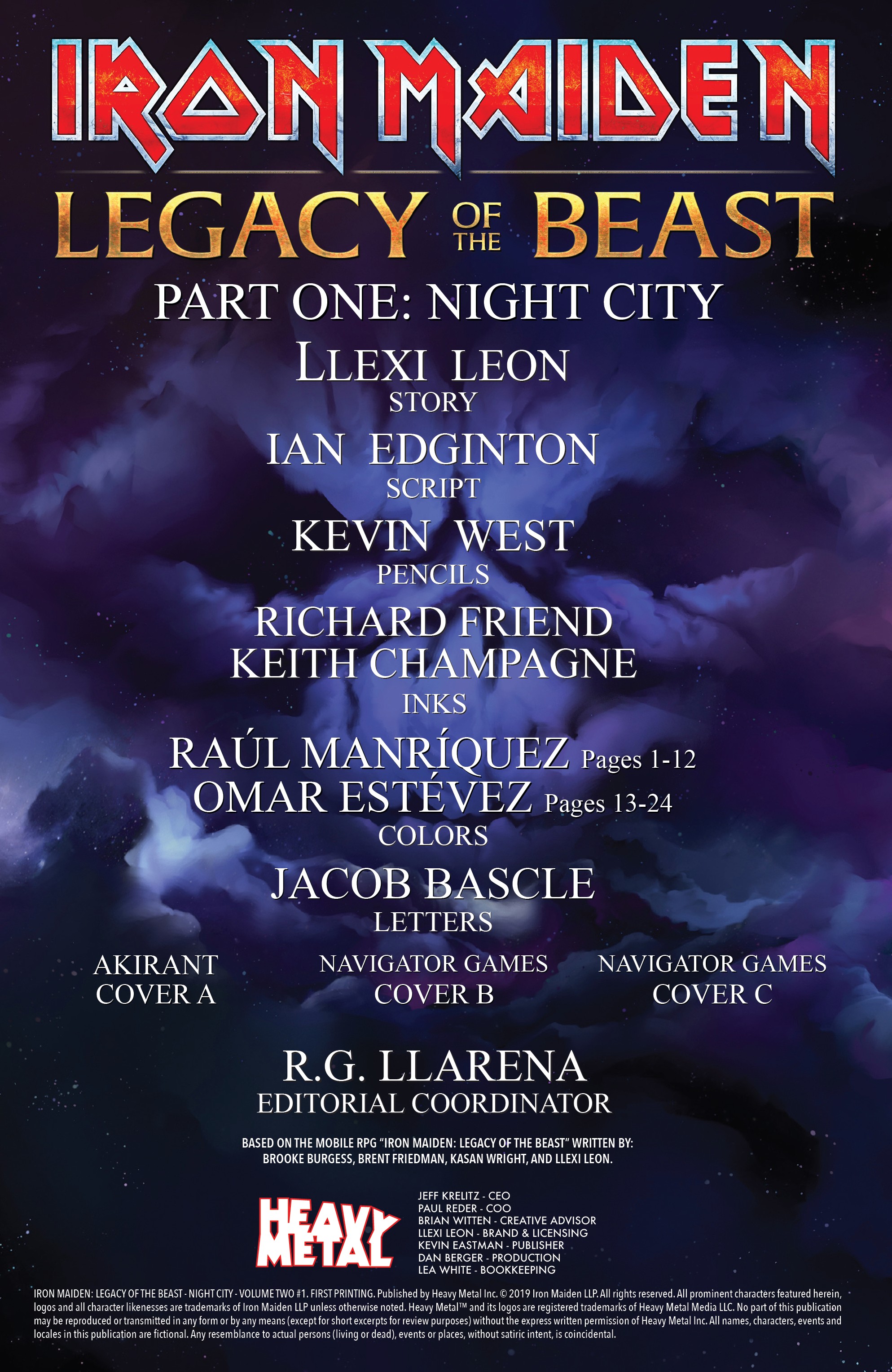Iron Maiden: Legacy of the Beast - Night City (2019-): Chapter 1 - Page 4