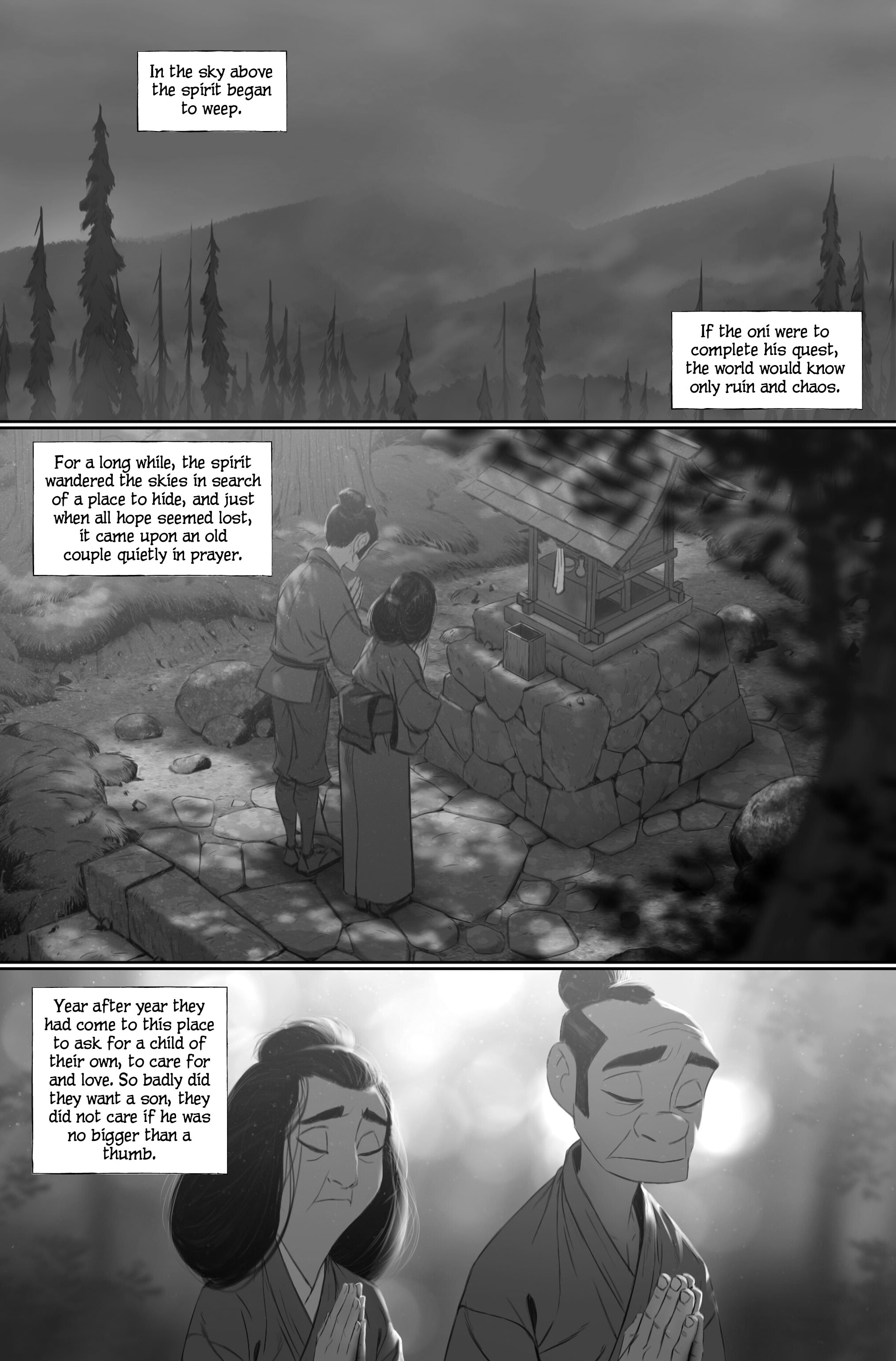 Issunboshi: A Graphic Novel (2022): Chapter HC - Page 12