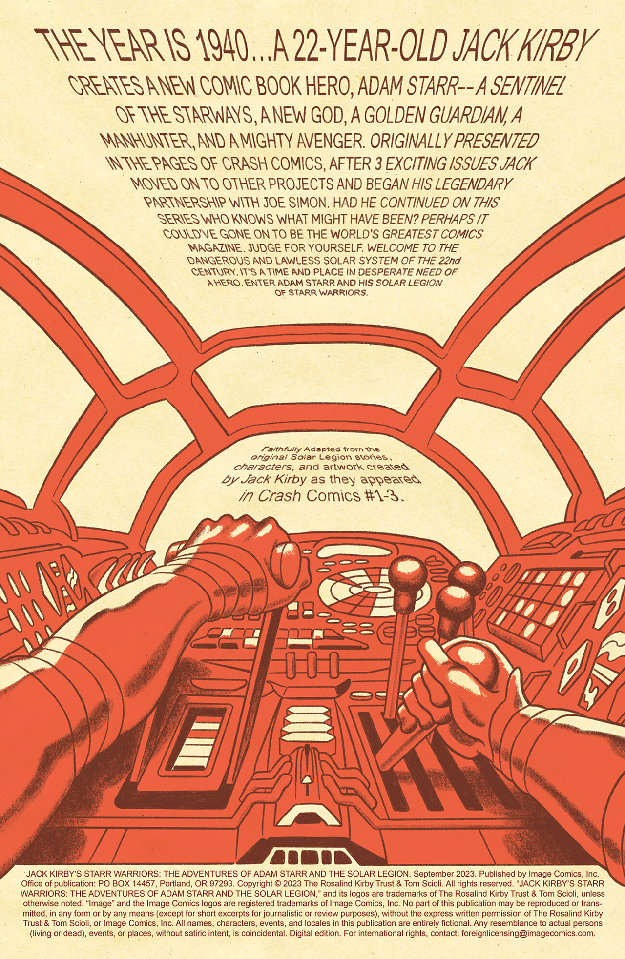 Jack Kirby's Starr Warriors: The Adventures of Adam Starr and the Solar Legion (2023-): Chapter 1 - Page 2