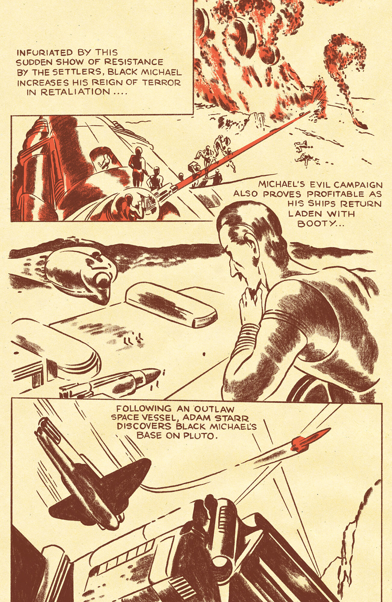 Jack Kirby's Starr Warriors: The Adventures of Adam Starr and the Solar Legion (2023-): Chapter 1 - Page 9