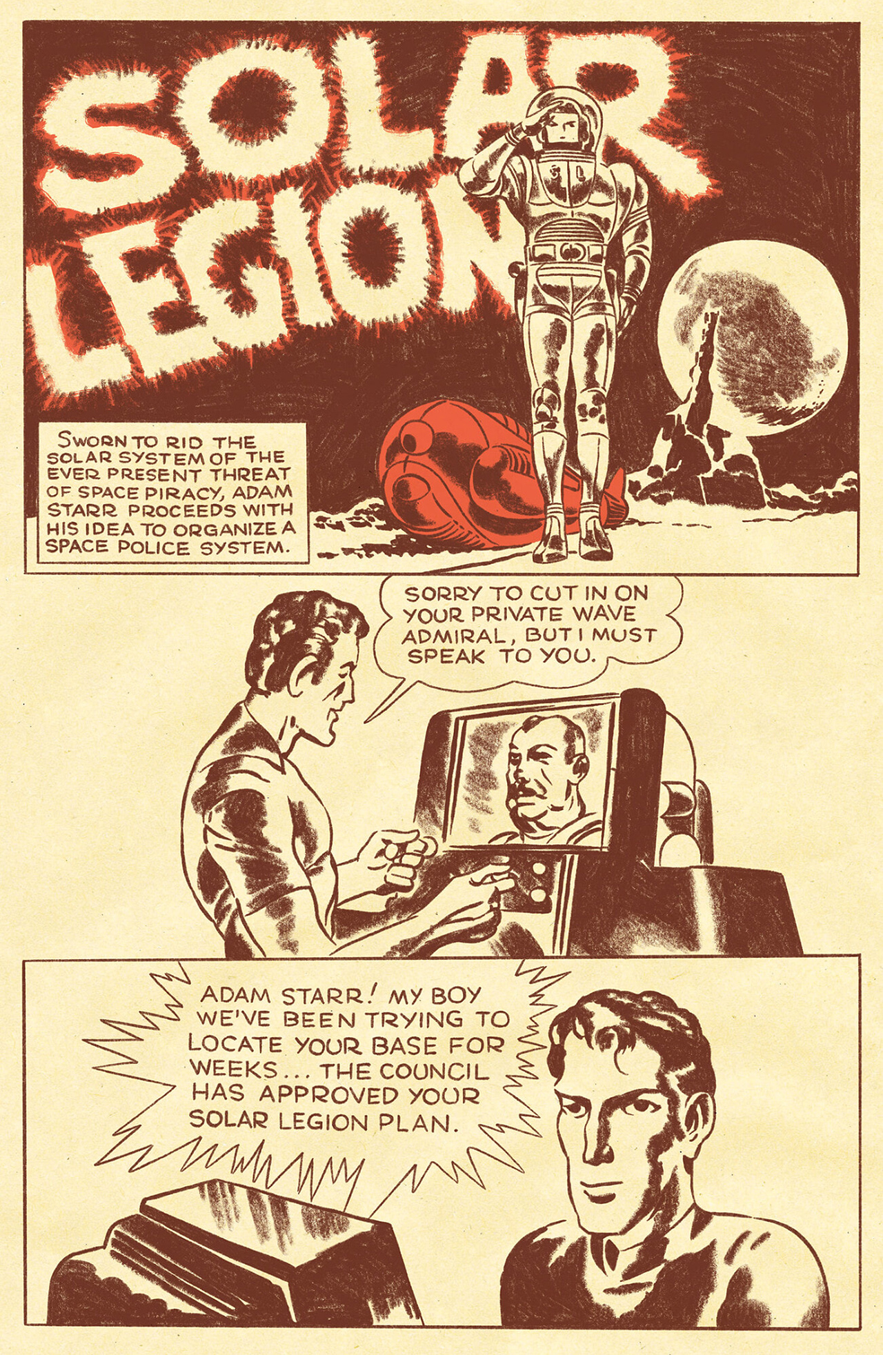Jack Kirby's Starr Warriors: The Adventures of Adam Starr and the Solar Legion (2023-): Chapter 1 - Page 13