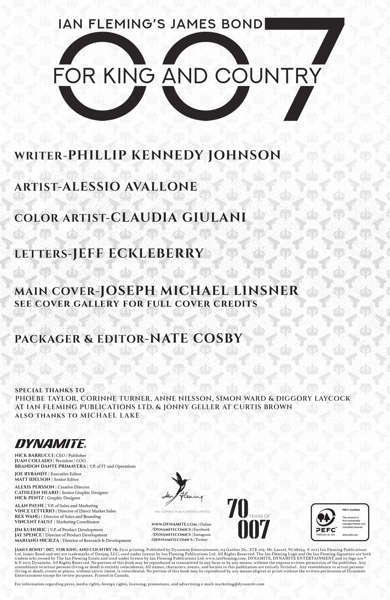 James Bond - 007: For King and Country (2023-): Chapter 6 - Page 5