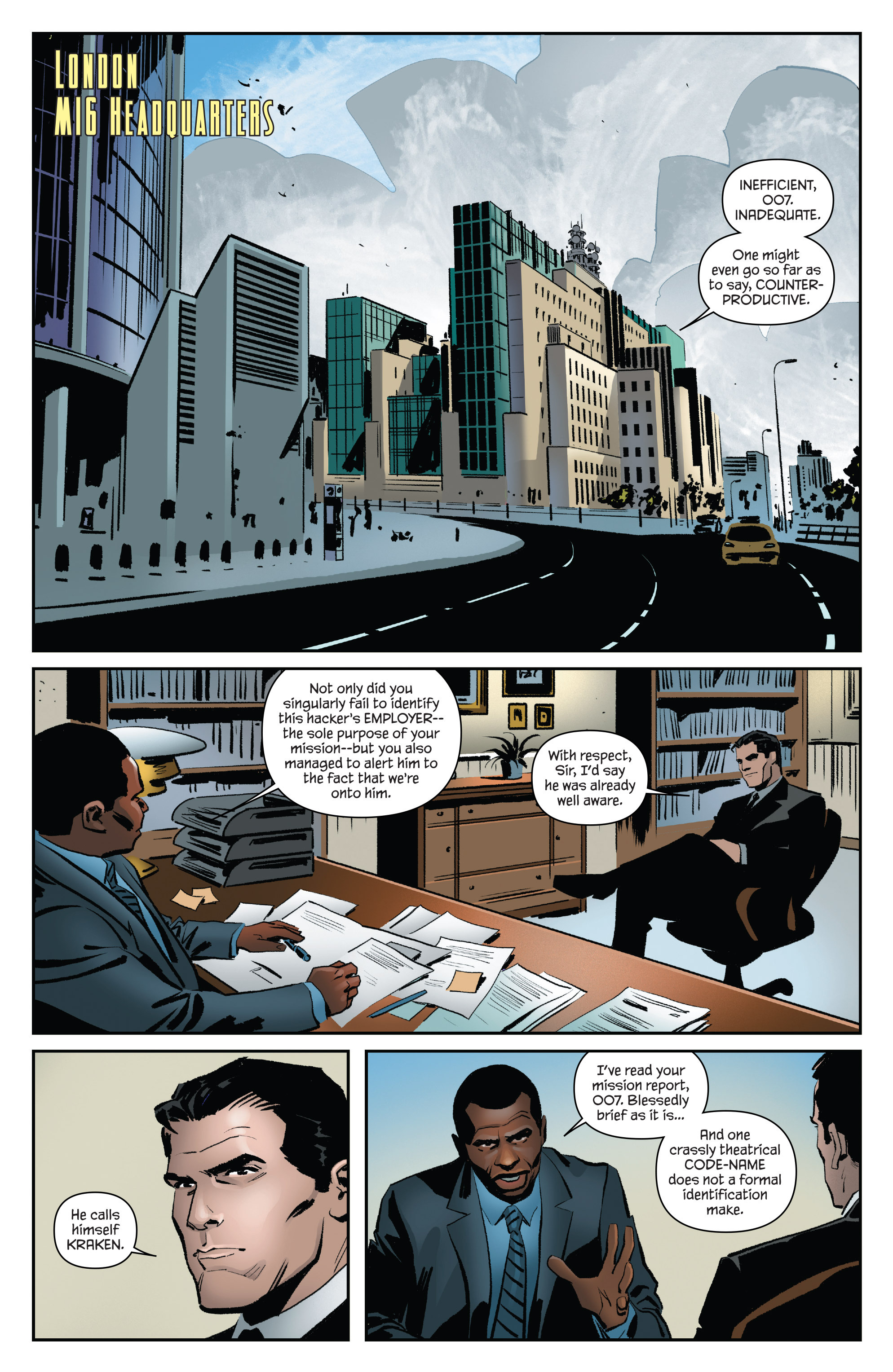 James Bond: Hammerhead (2016-): Chapter 1 - Page 12