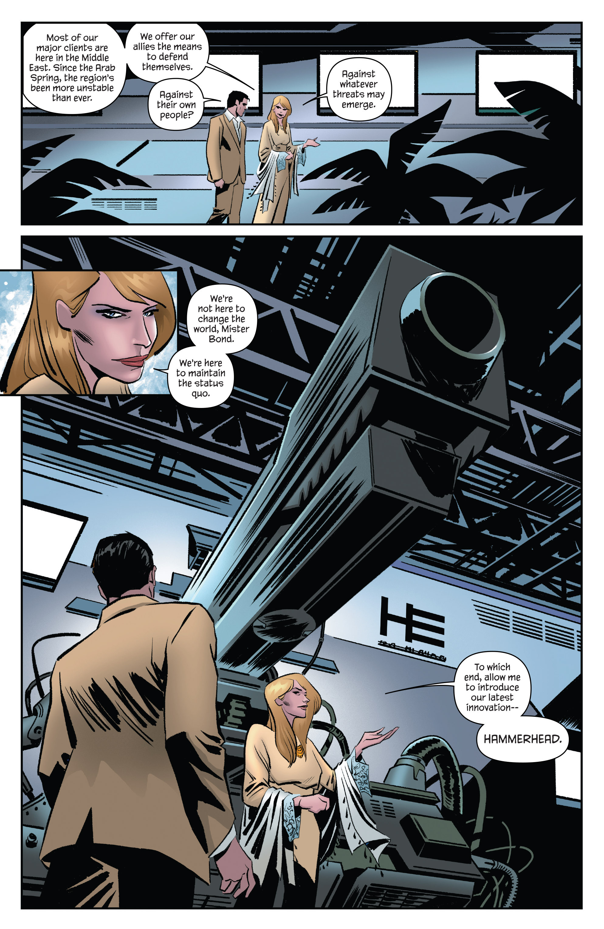 James Bond: Hammerhead (2016-): Chapter 1 - Page 20