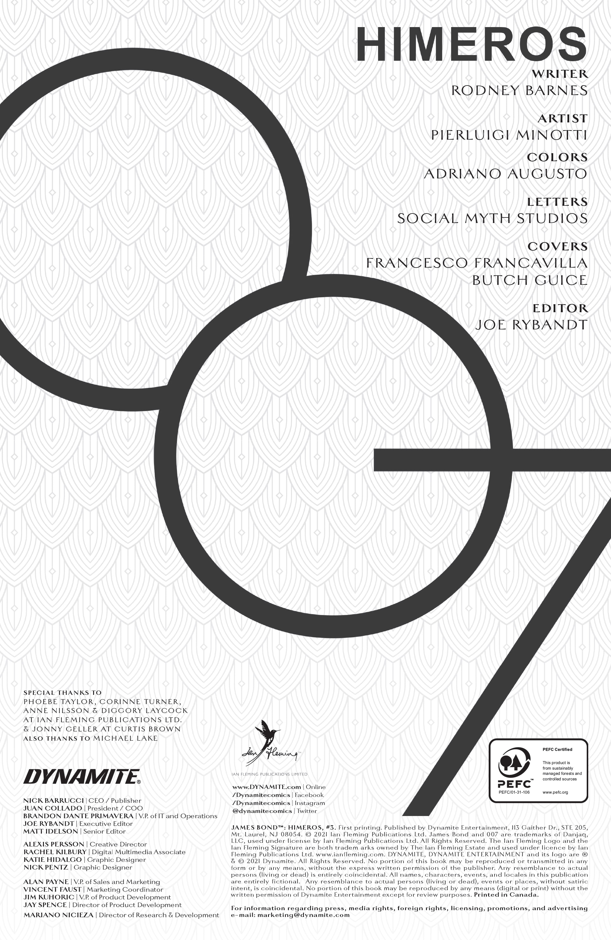 James Bond: Himeros (2021-): Chapter 3 - Page 3