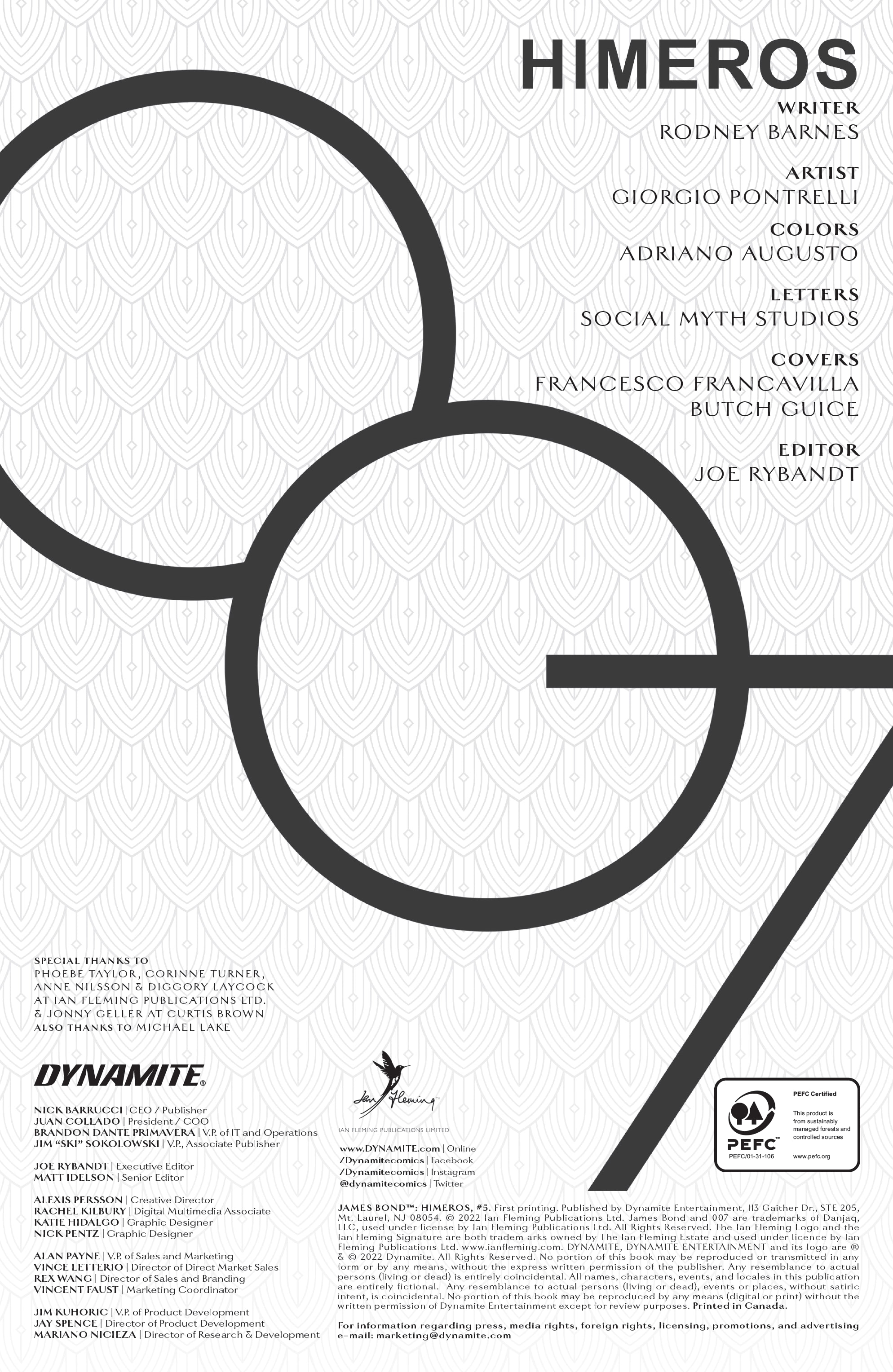 James Bond: Himeros (2021-): Chapter 5 - Page 3