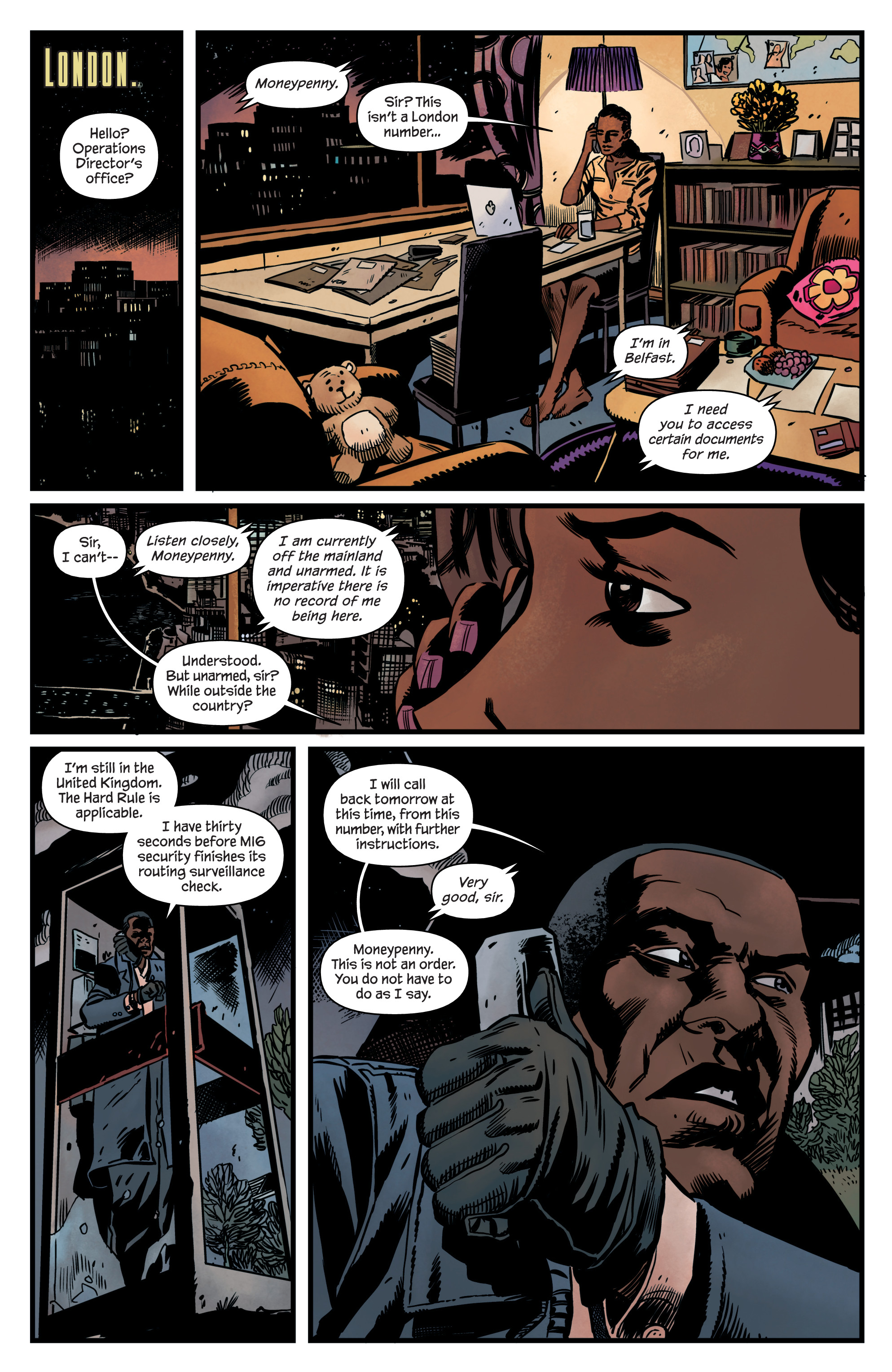 James Bond: M (2018): Chapter 1 - Page 16