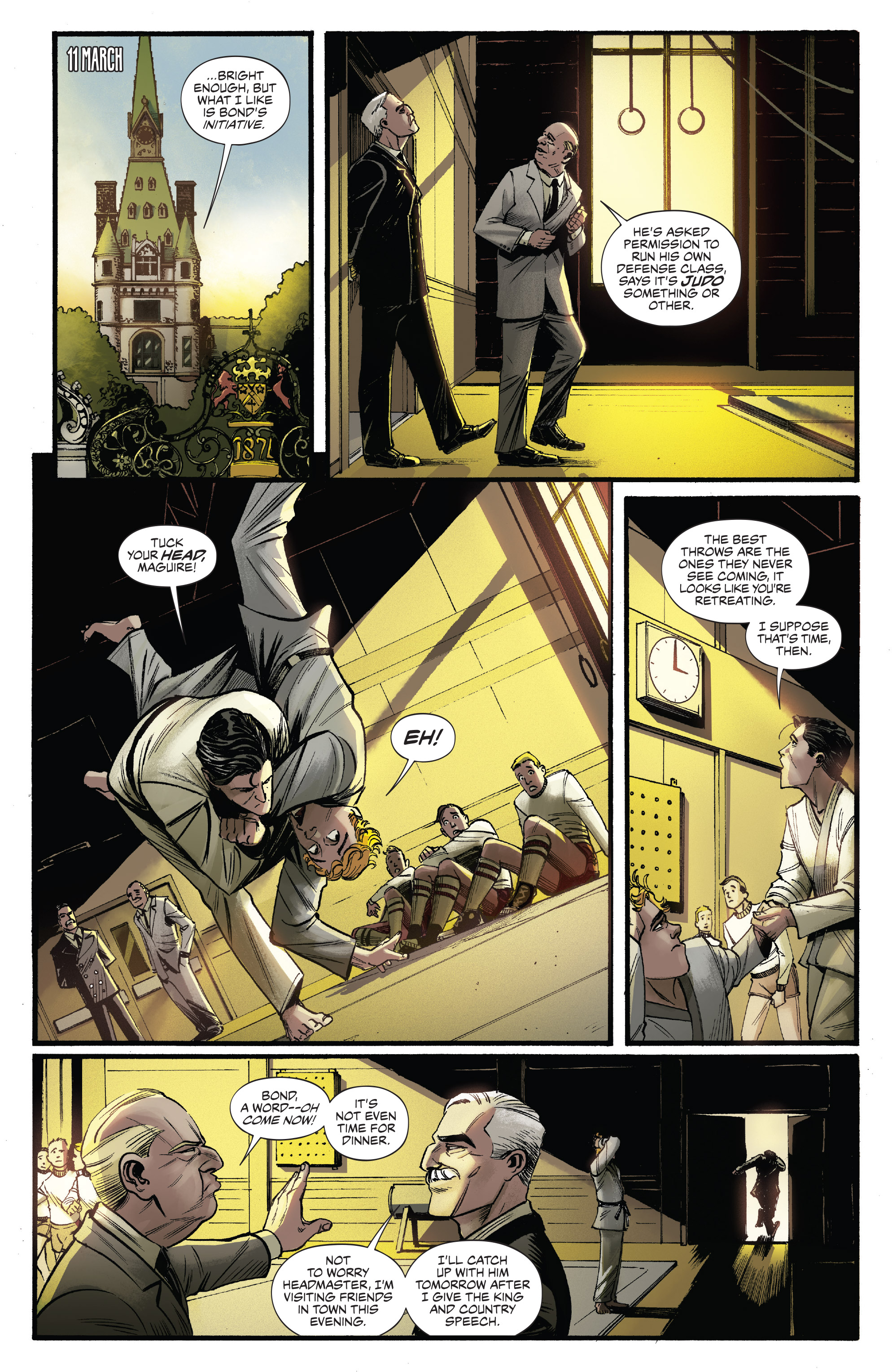 James Bond Origin (2018-): Chapter 1 - Page 12