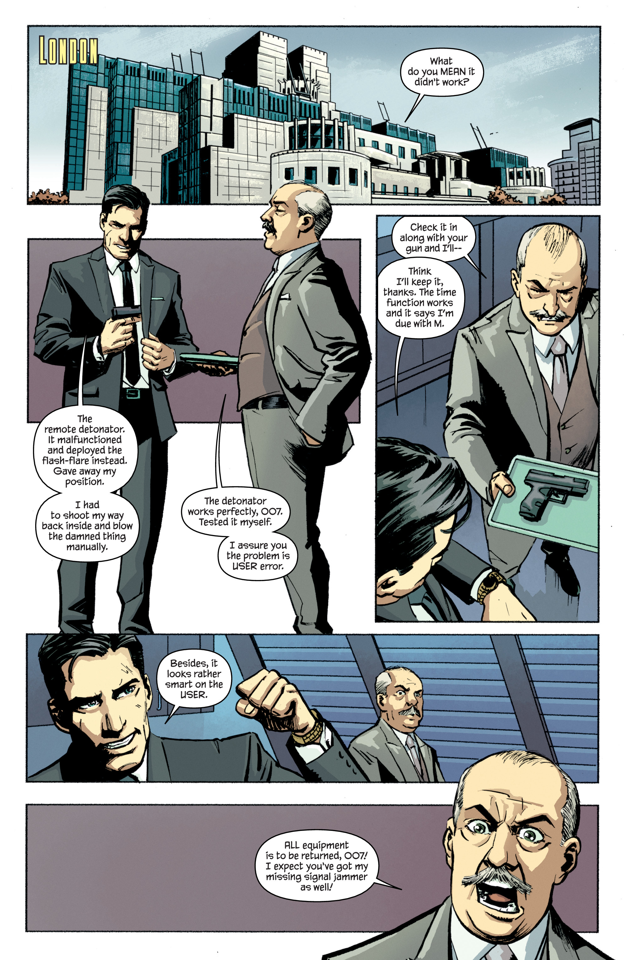 James Bond: Solstice (2017): Chapter 1 - Page 6