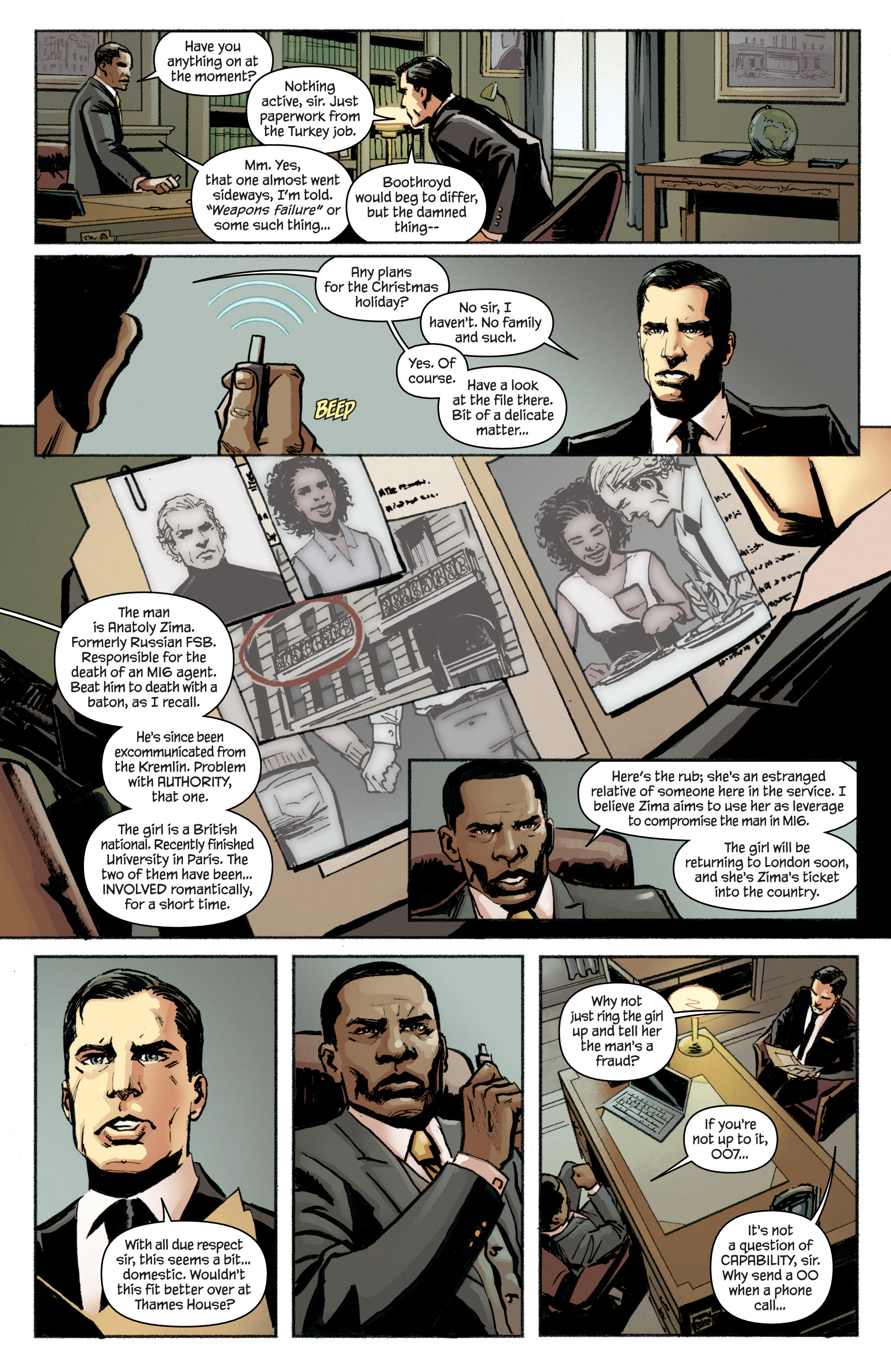 James Bond: Solstice (2017): Chapter 1 - Page 8