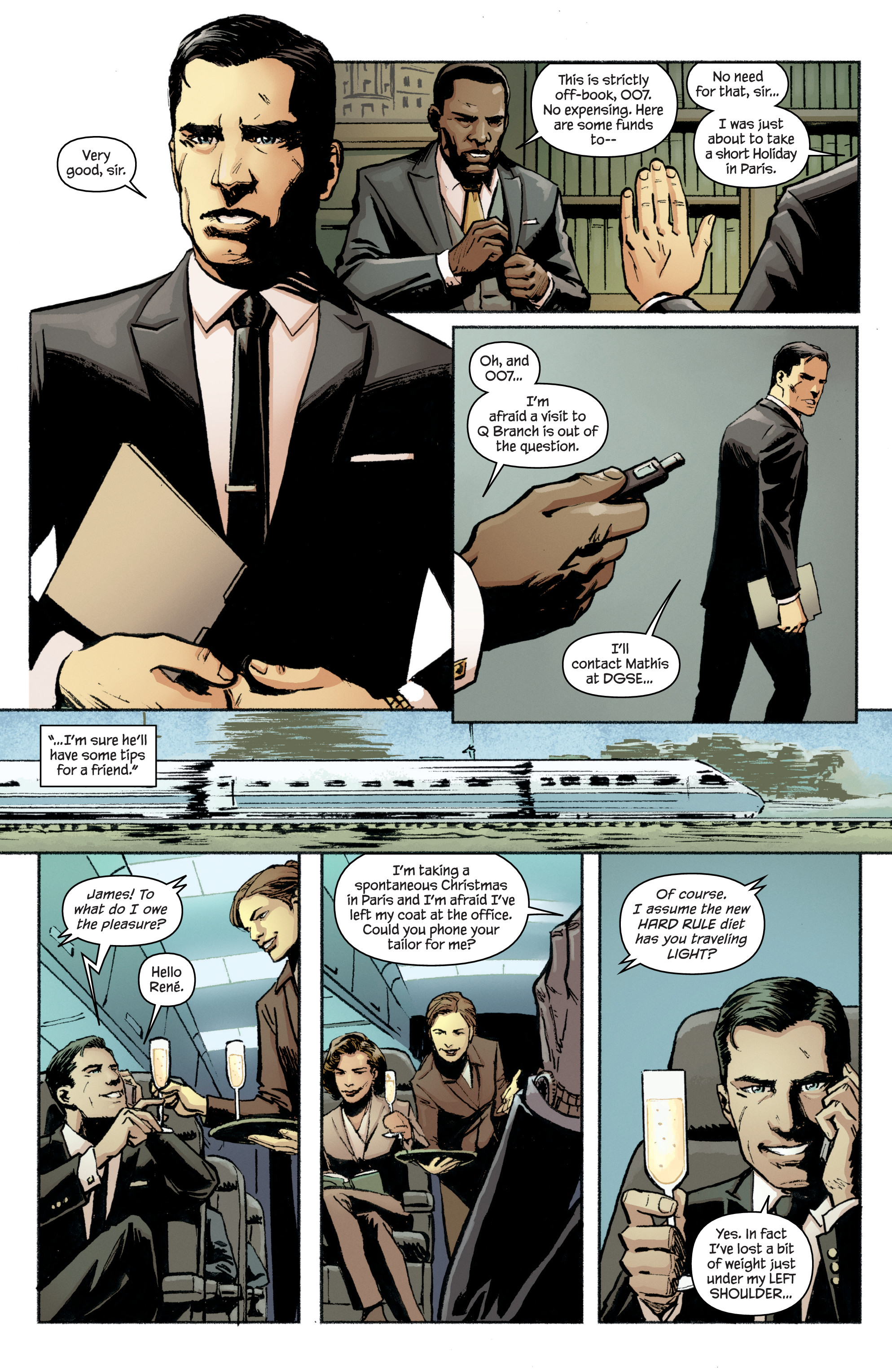 James Bond: Solstice (2017): Chapter 1 - Page 10