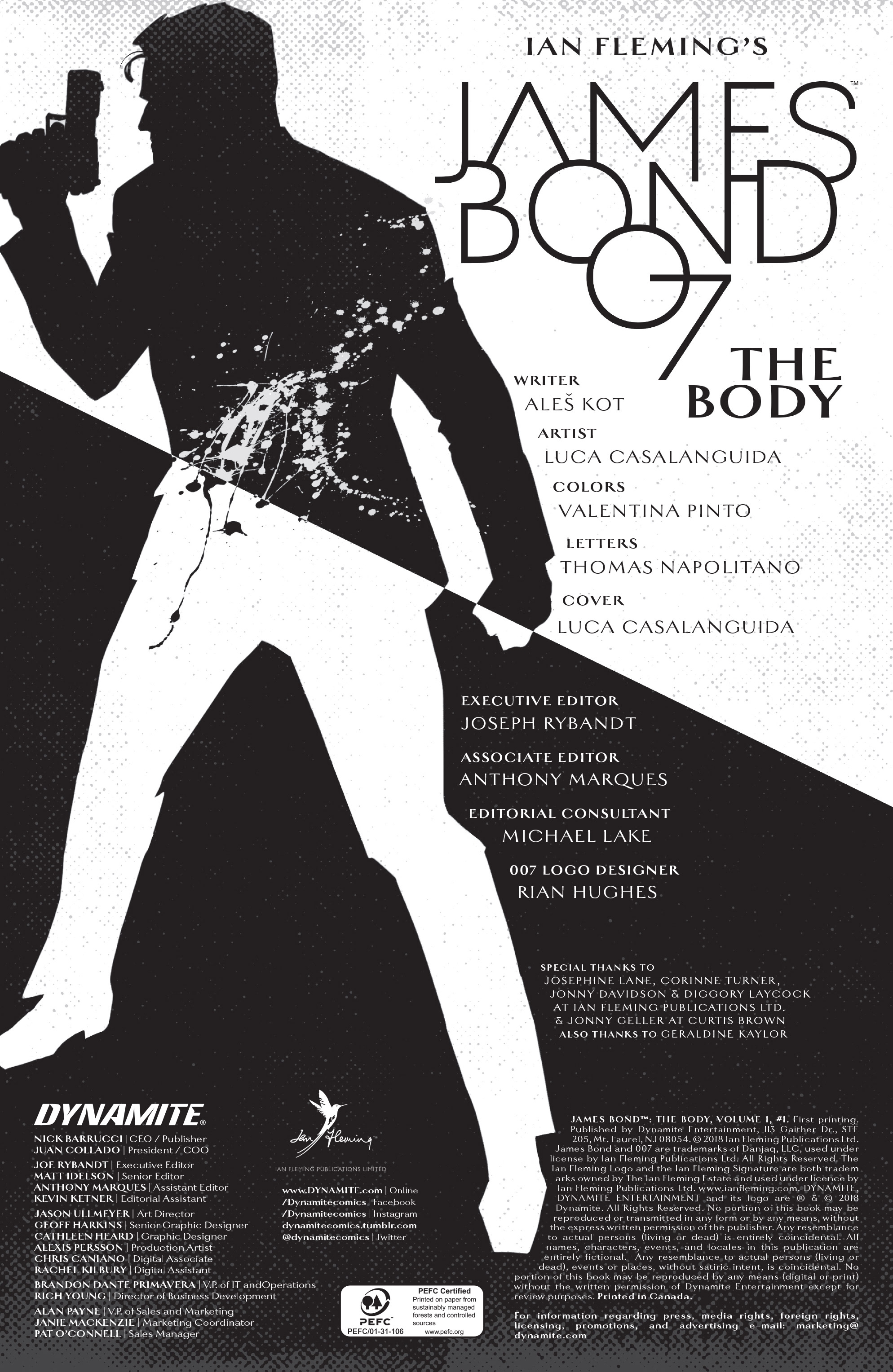 James Bond: The Body (2018): Chapter 1 - Page 2