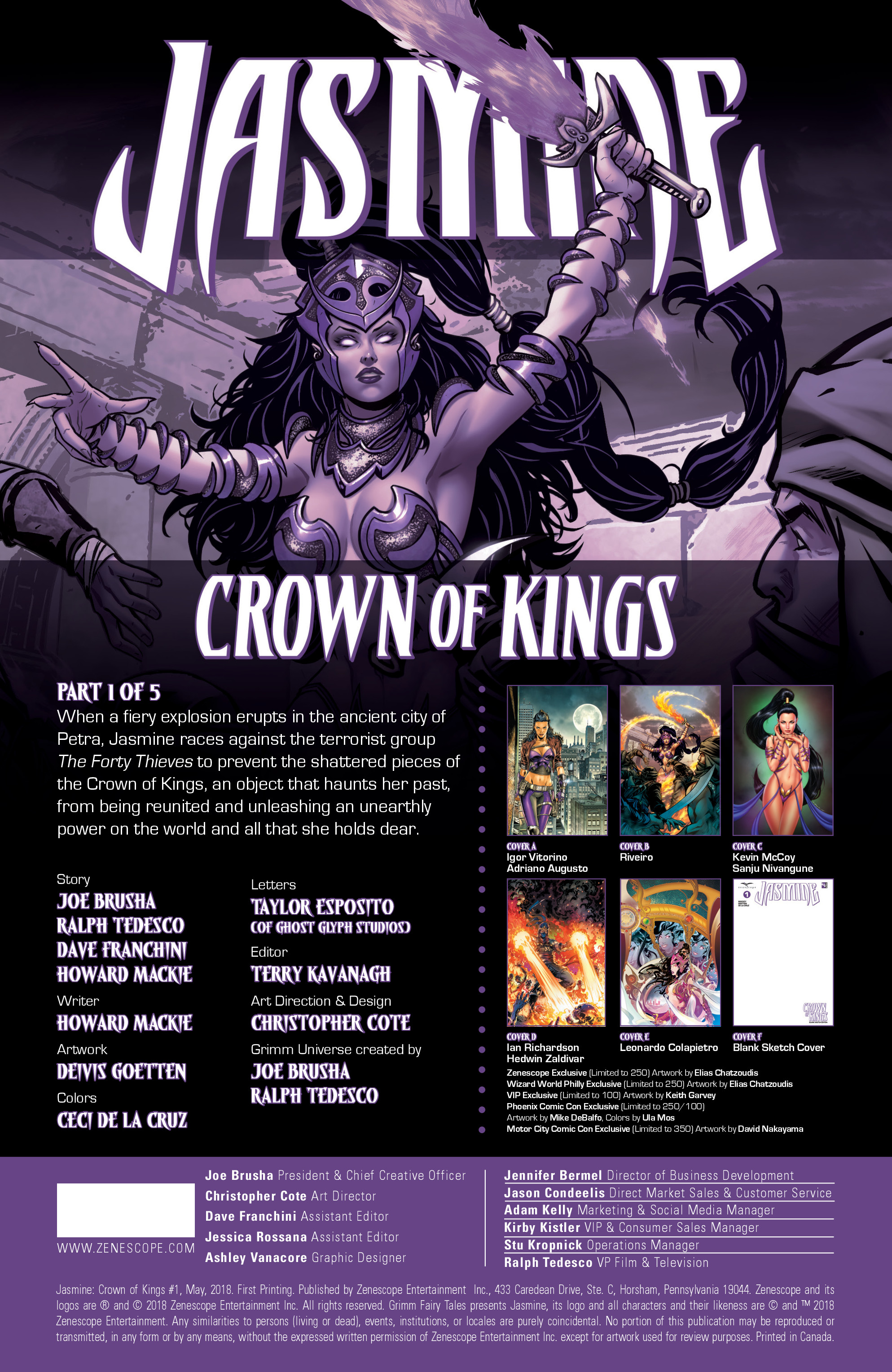 Jasmine: Crown of Kings (2018-): Chapter 1 - Page 2