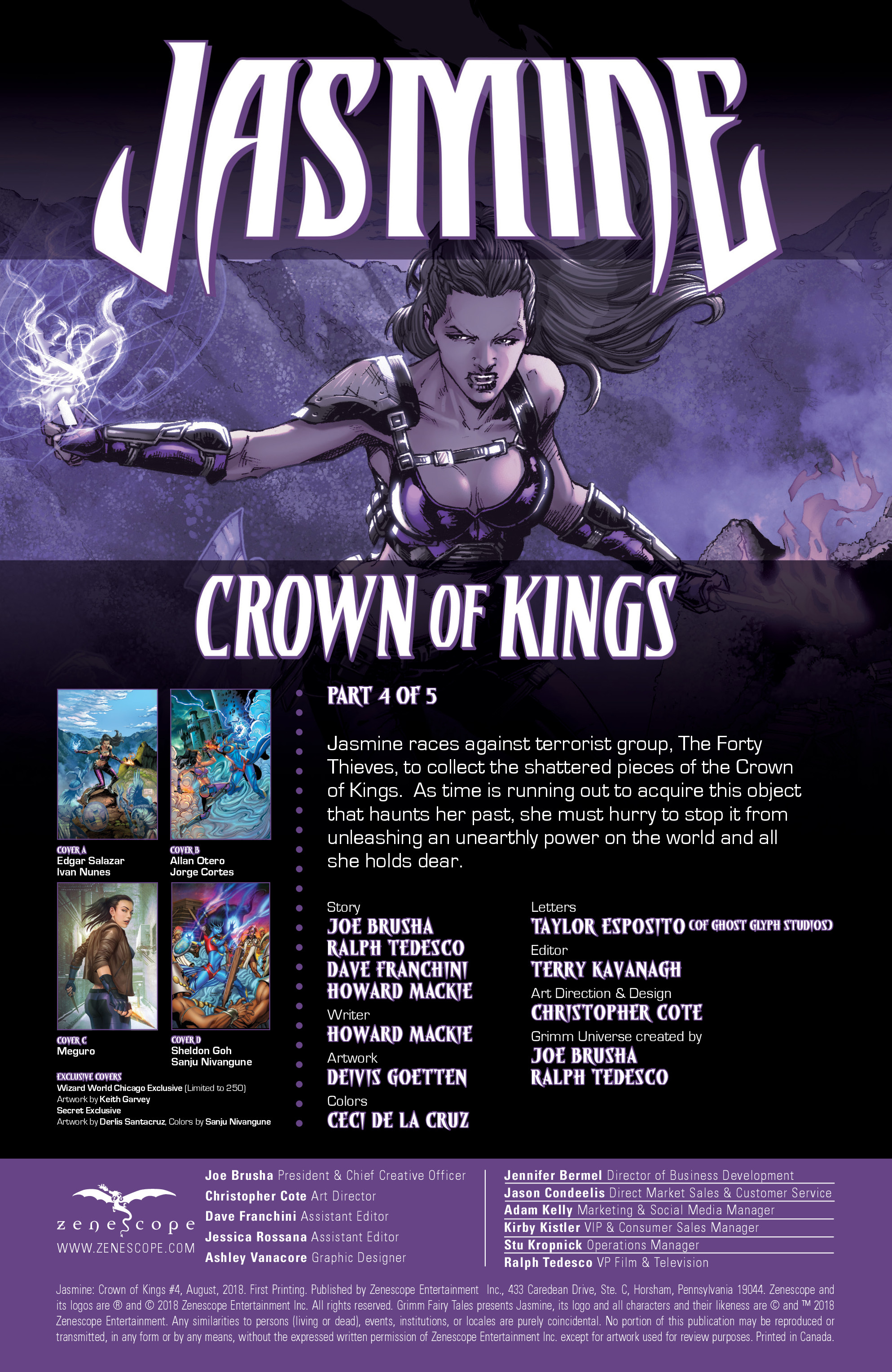 Jasmine: Crown of Kings (2018-): Chapter 4 - Page 2