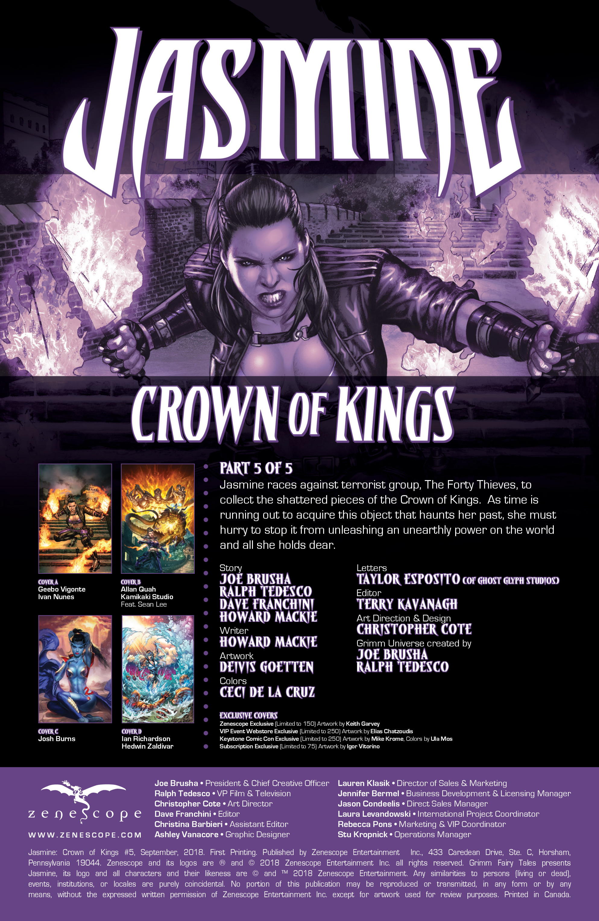 Jasmine: Crown of Kings (2018-): Chapter 5 - Page 2